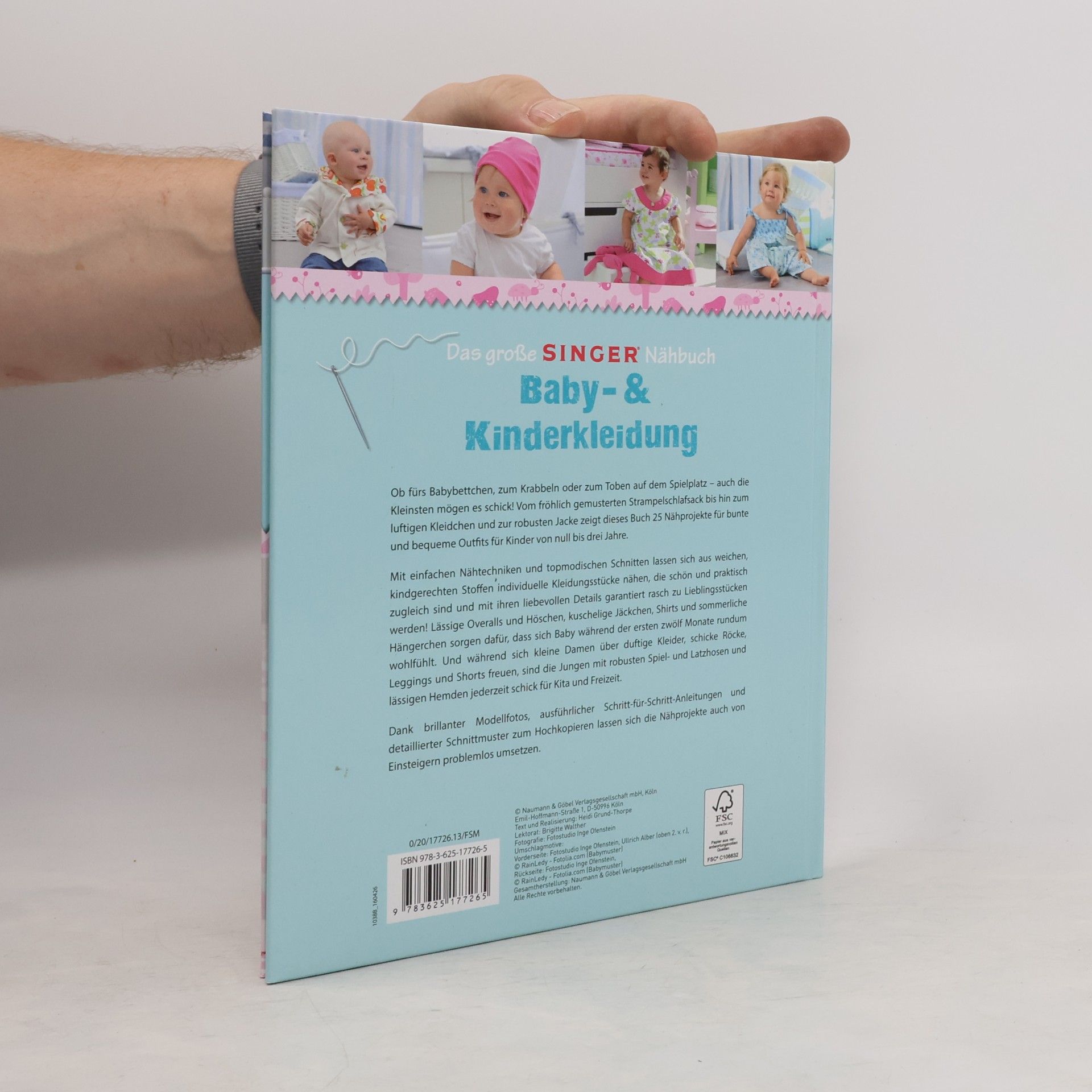 kolektiv Das große Singer Nähbuch. Baby- & Kinderkleidung