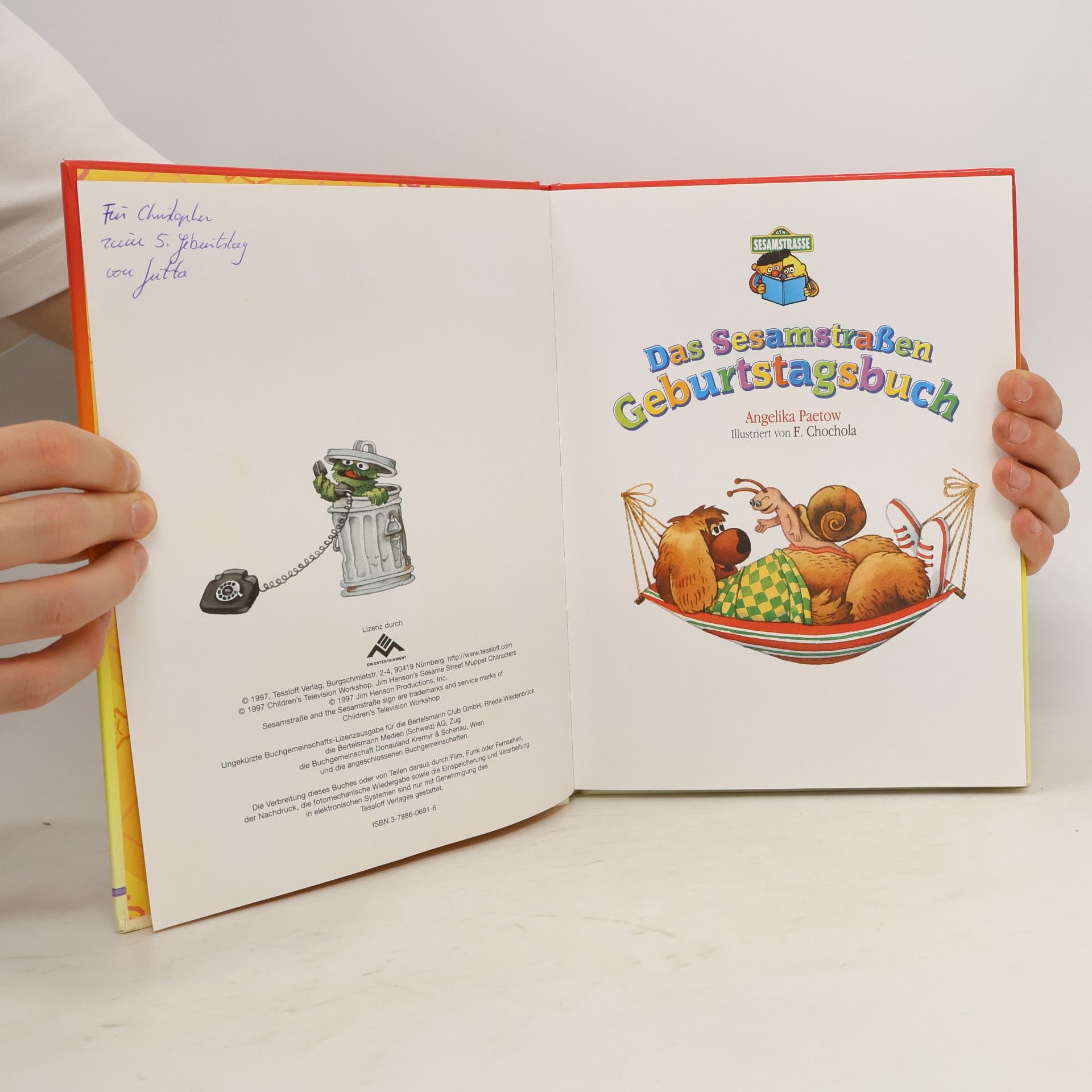 Angelika Paetow Das Sesamstraßen-Geburtstagsbuch