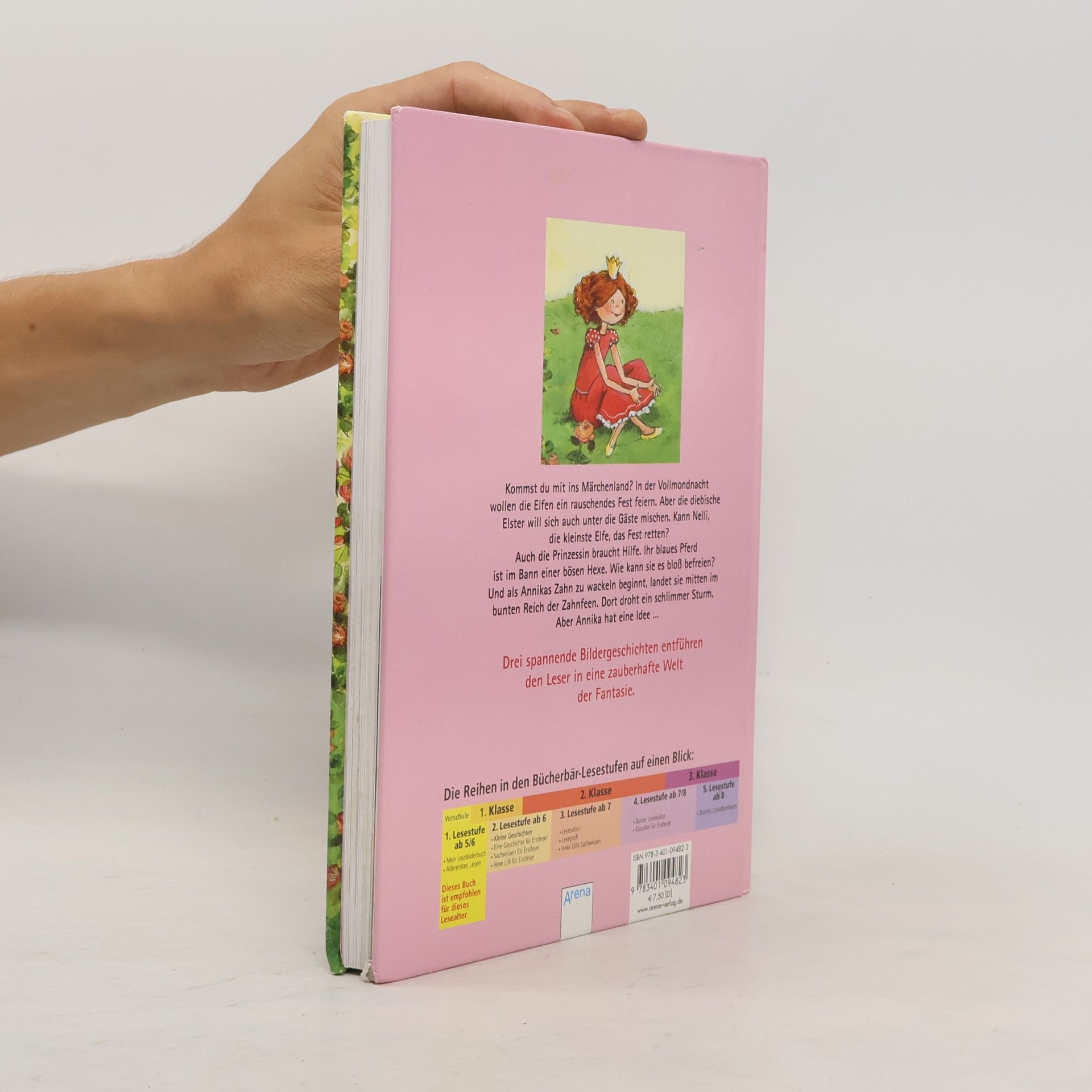 Lesespaß mit dem Bücherbär - die schönsten Geschichten von Prinzessinnen, Elfen und Feen