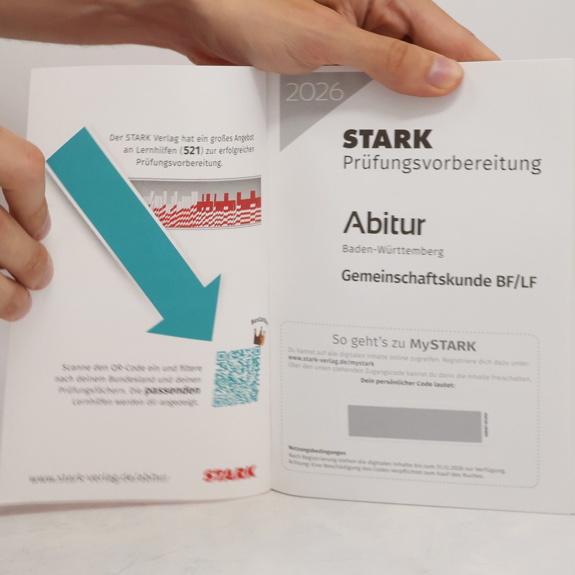 Abitur-Prüfungen - 2026: STARK Gemeinschaftskunde - Abitur 2026 BW - Prüfungsvorbereitung