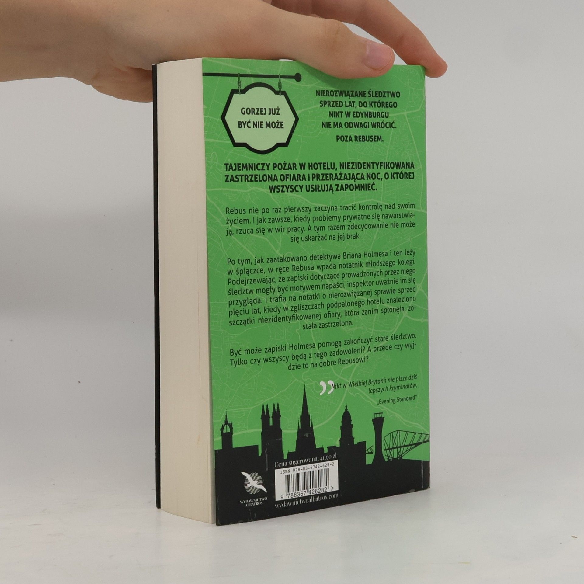 Ian Rankin Klasyka kryminału z Johnem Rebusem - 5: Czarna księga