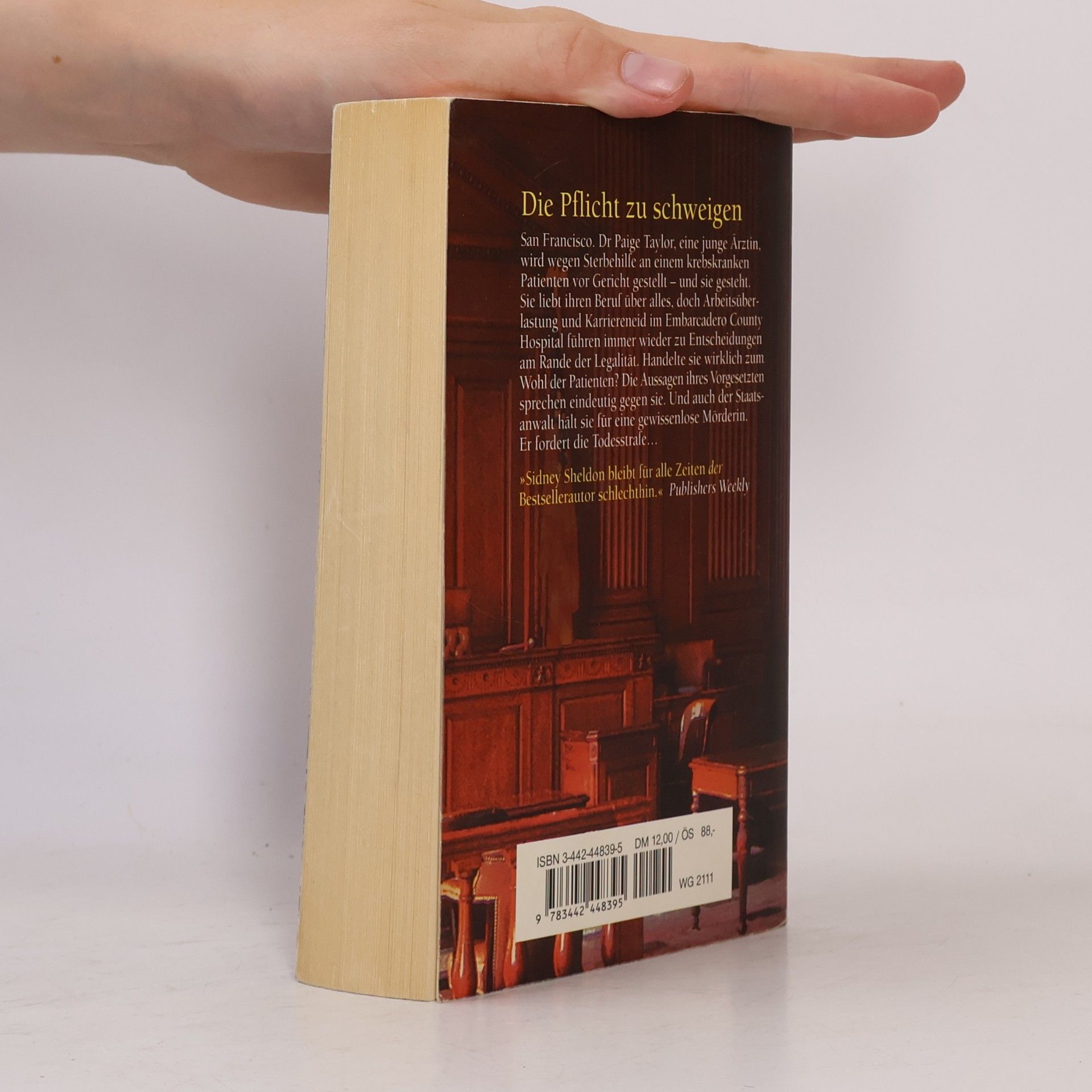 Sidney Sheldon Die Pflicht zu schweigen
