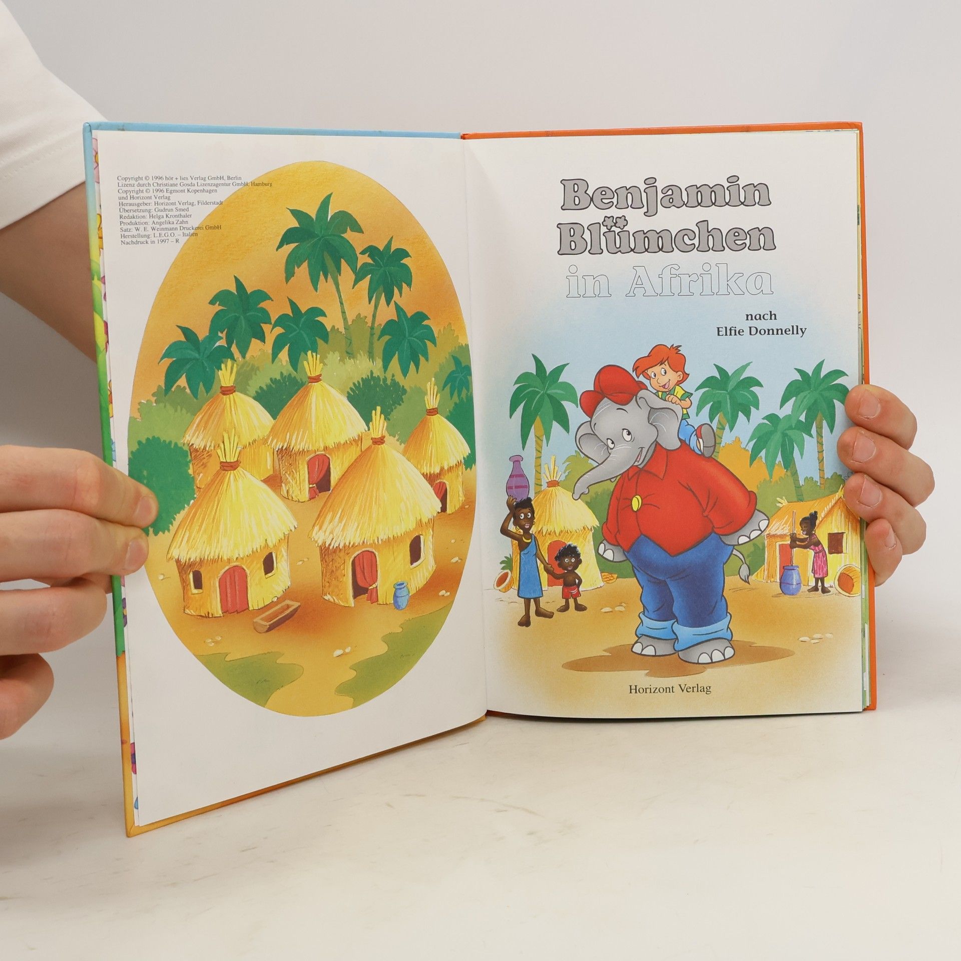 Various authors Benjamin Blümchen in Afrika