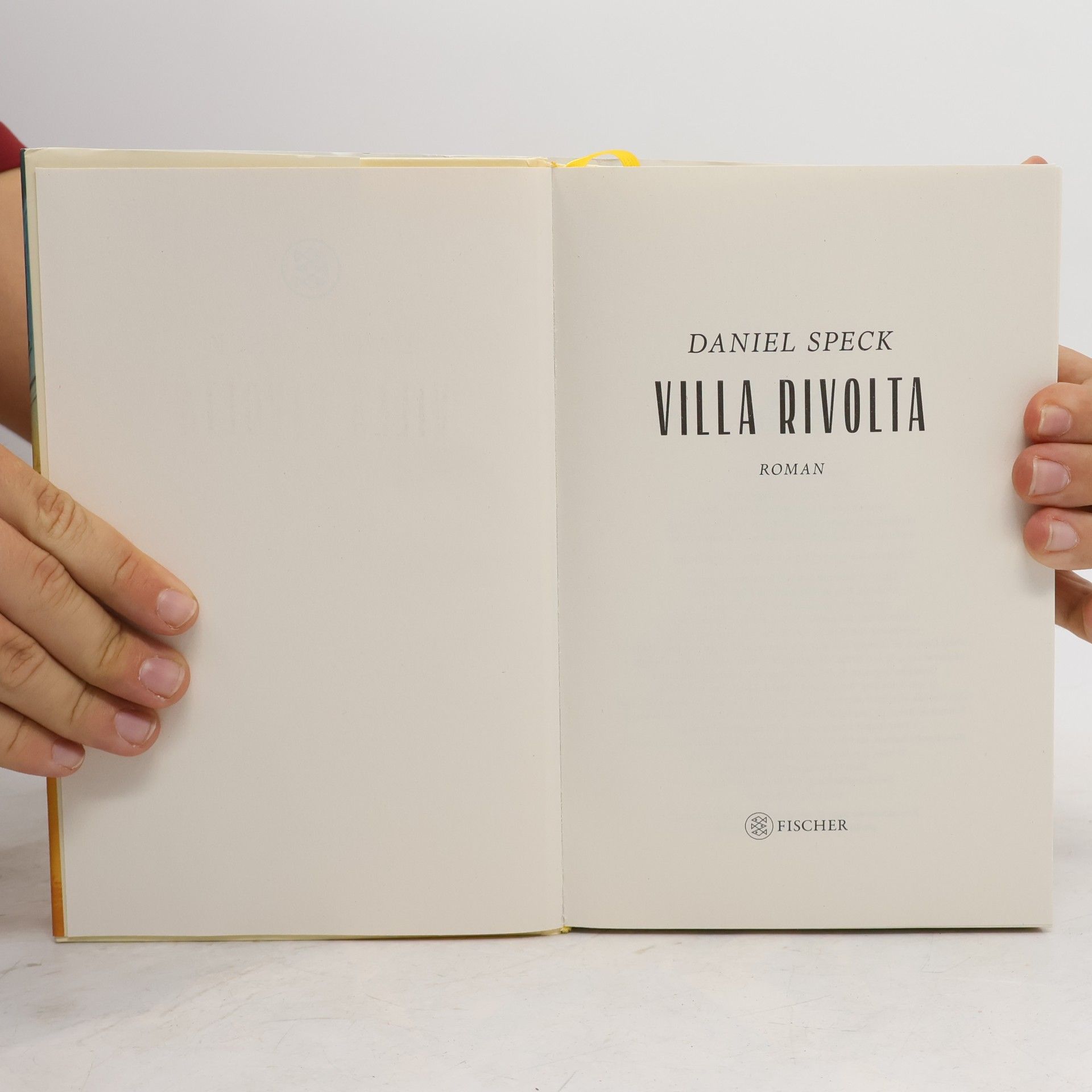 Daniel Speck Villa Rivolta