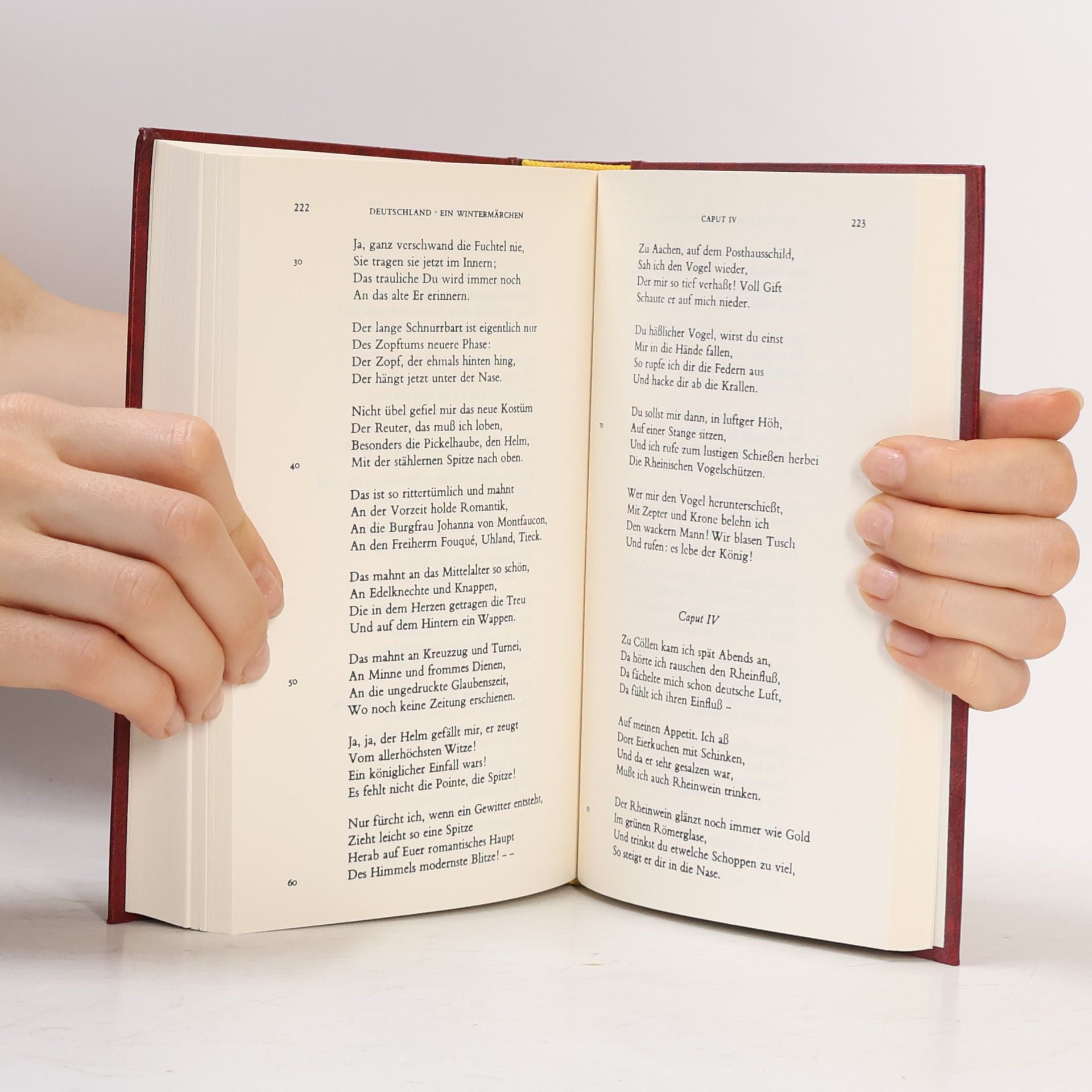 Heinrich Heine Buch der Lieder. Deutschland, ein Wintermärchen