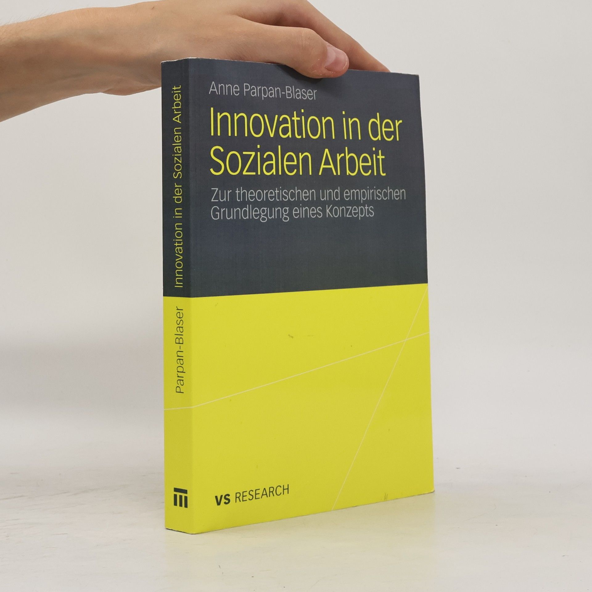 Anne Parpan-Blaser Innovation in der Sozialen Arbeit