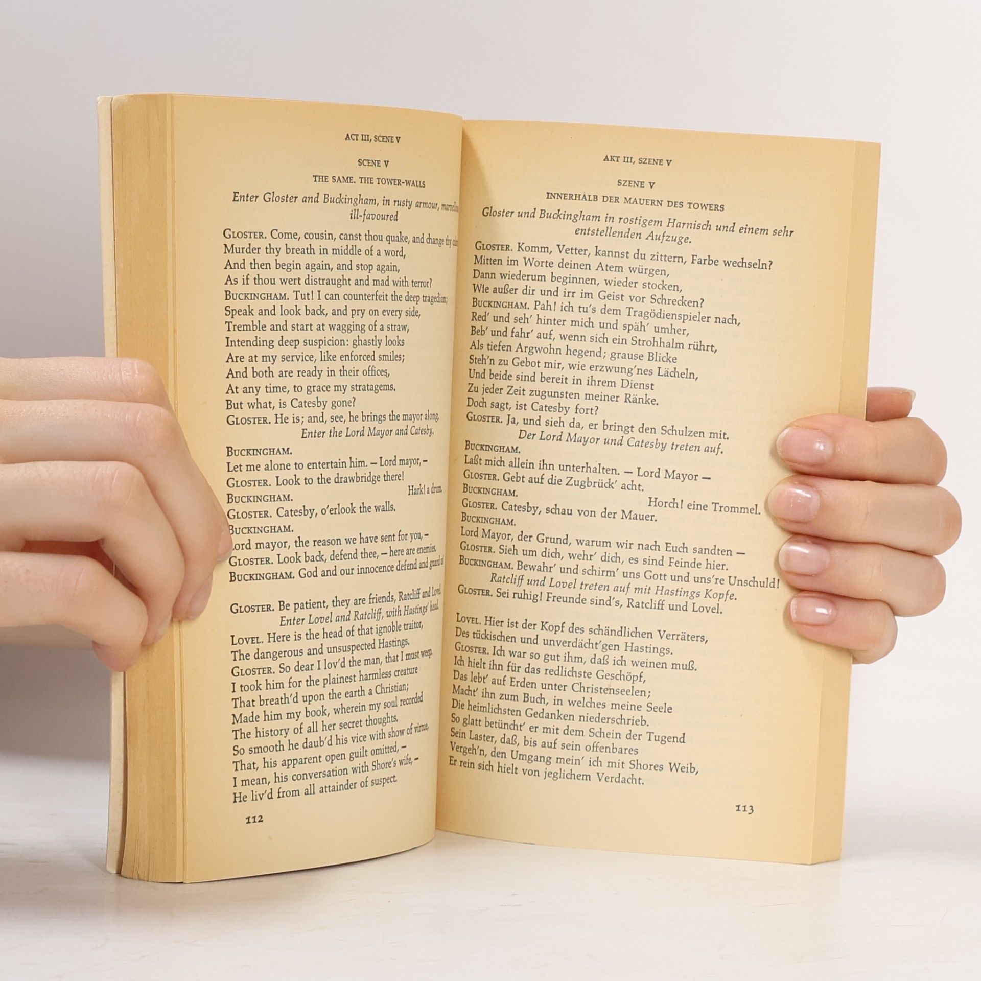 Shakespeare Richard III. Englisch und Deutsch