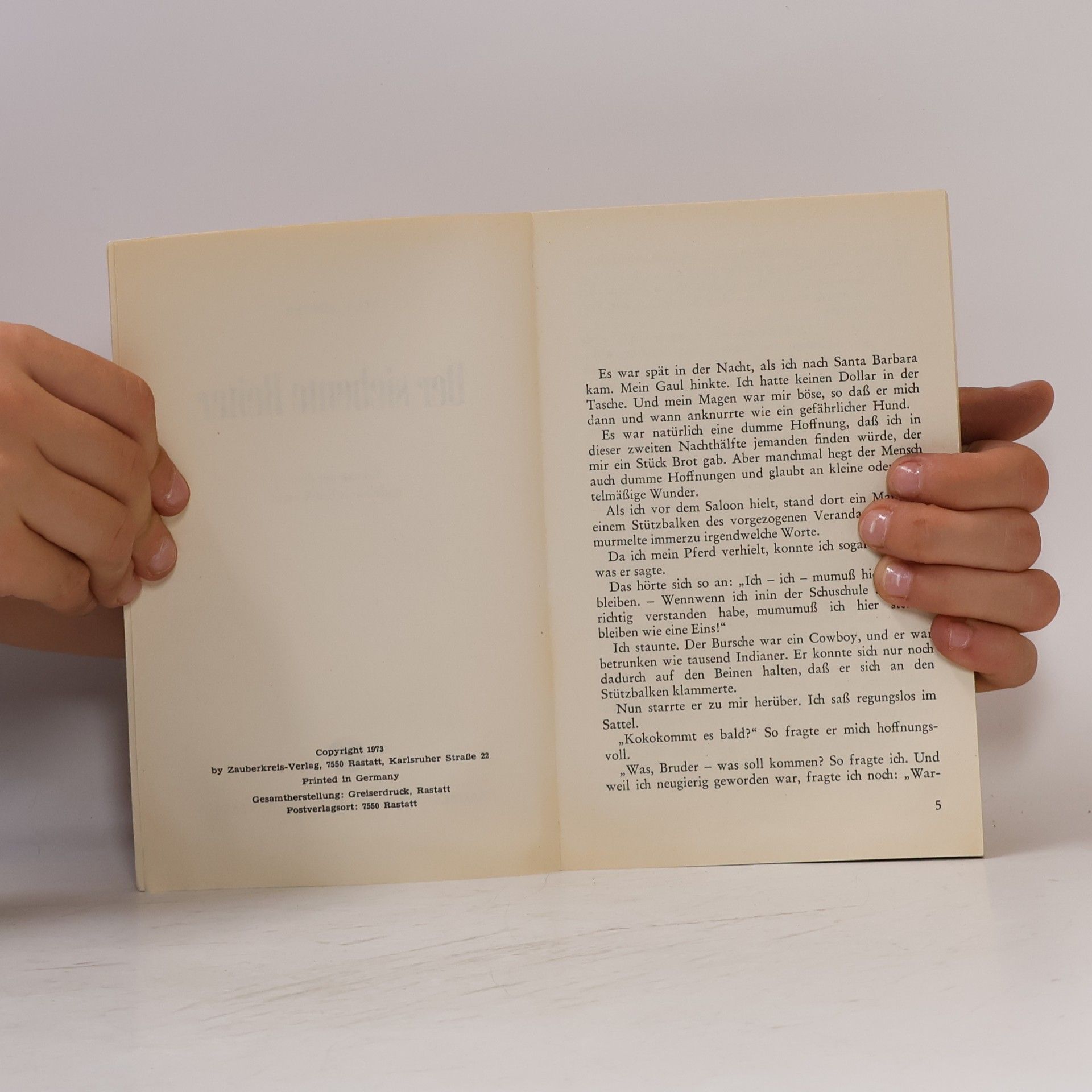 Gert Fritz Unger Der siebente Reiter
