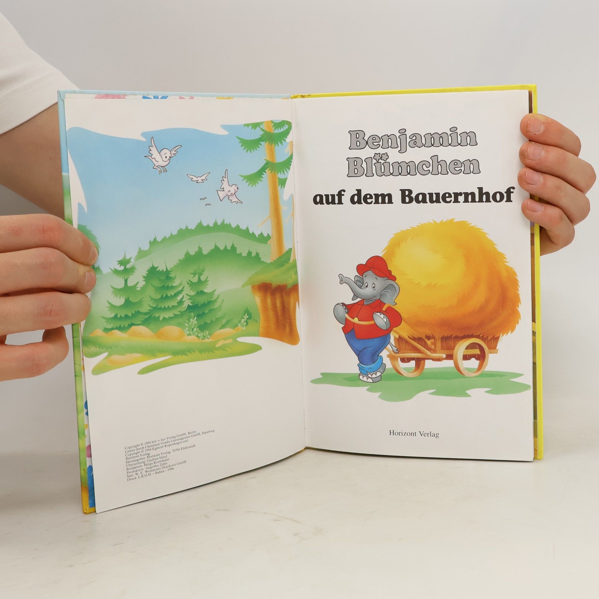 Autorenkollektiv Benjamin Blümchen auf dem Bauernhof