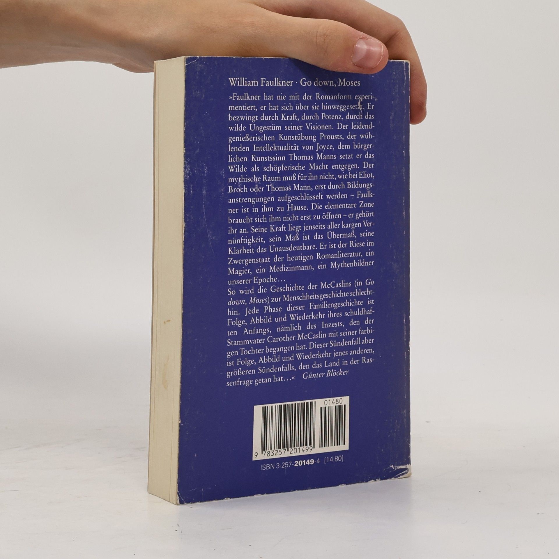 William Faulkner Go down, Moses