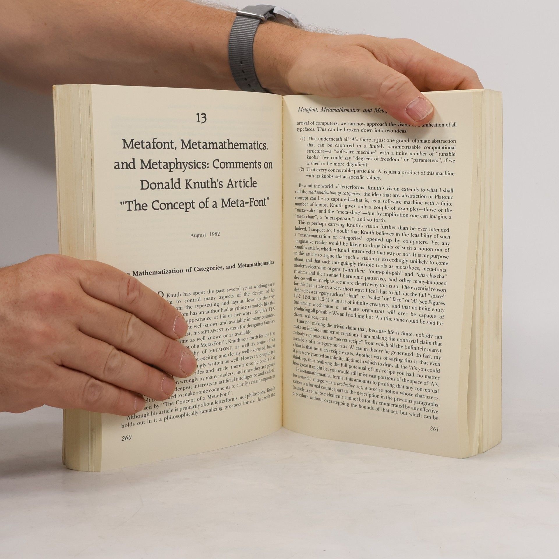 Douglas Hofstadter Metamagical themas : questing for the essence of mind and pattern