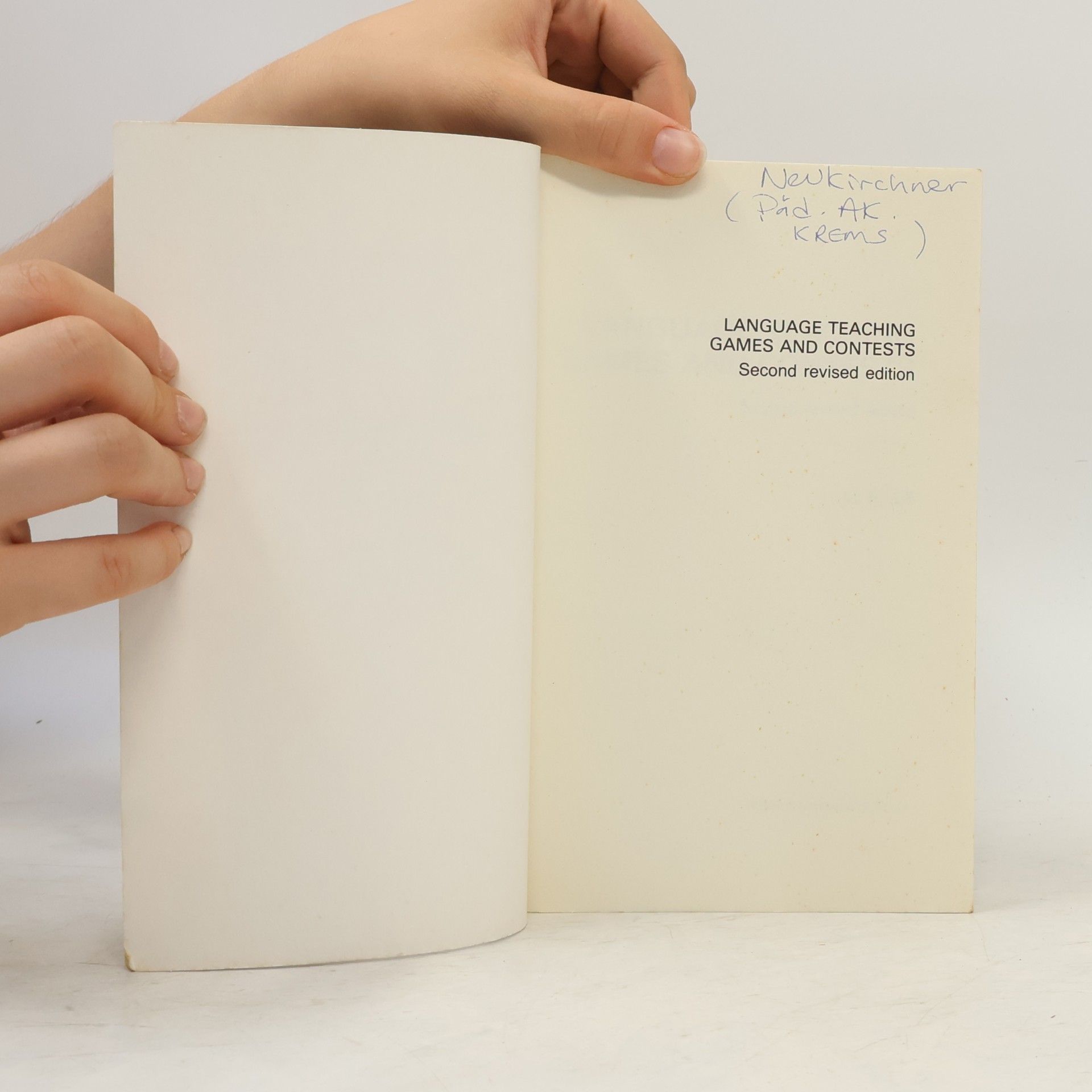 William Rowland Lee Language Teaching Games and Contests