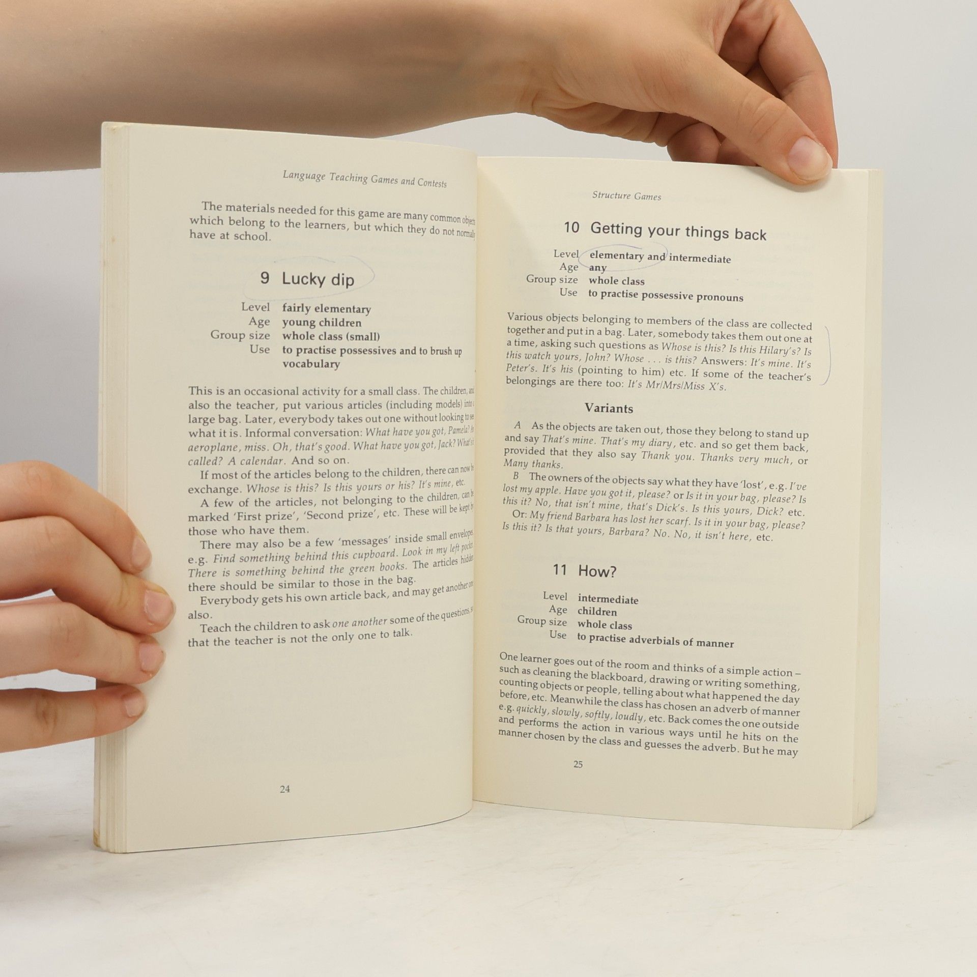William Rowland Lee Language Teaching Games and Contests