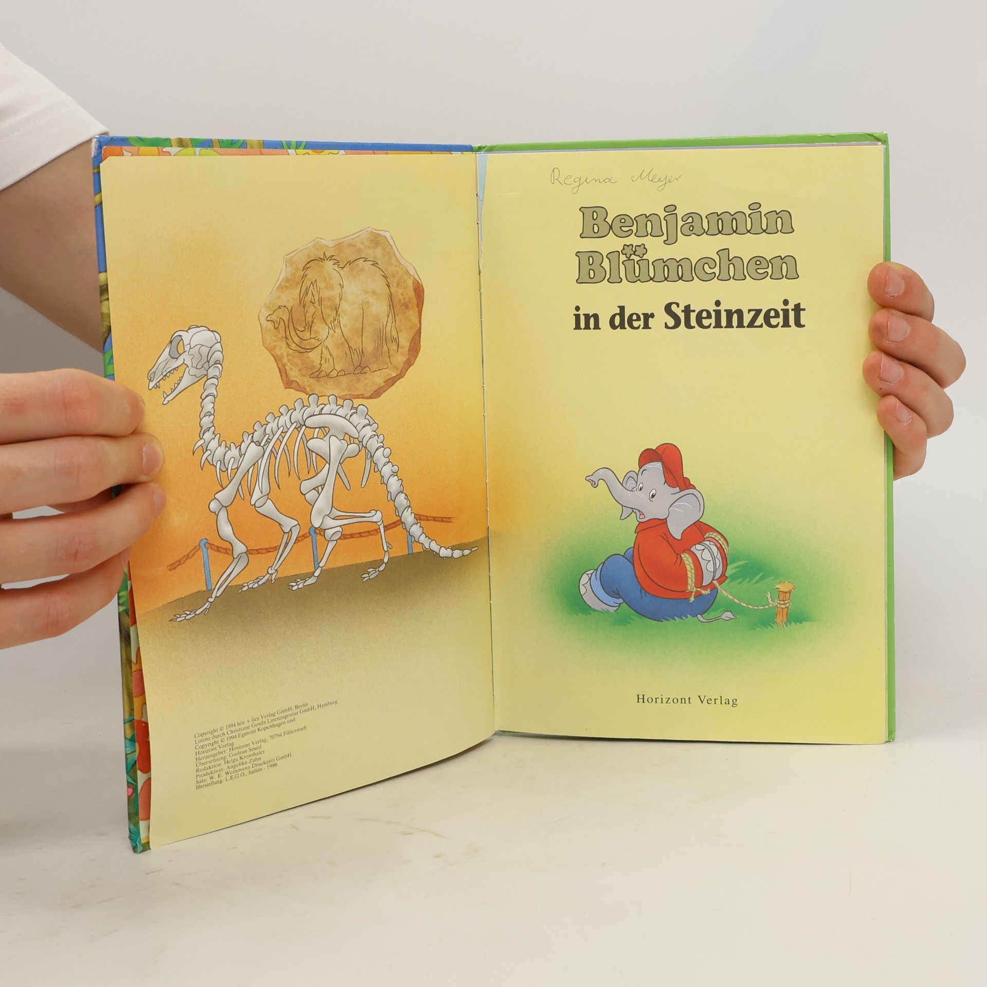 Autorenkollektiv Benjamin Blümchen in der Steinzeit