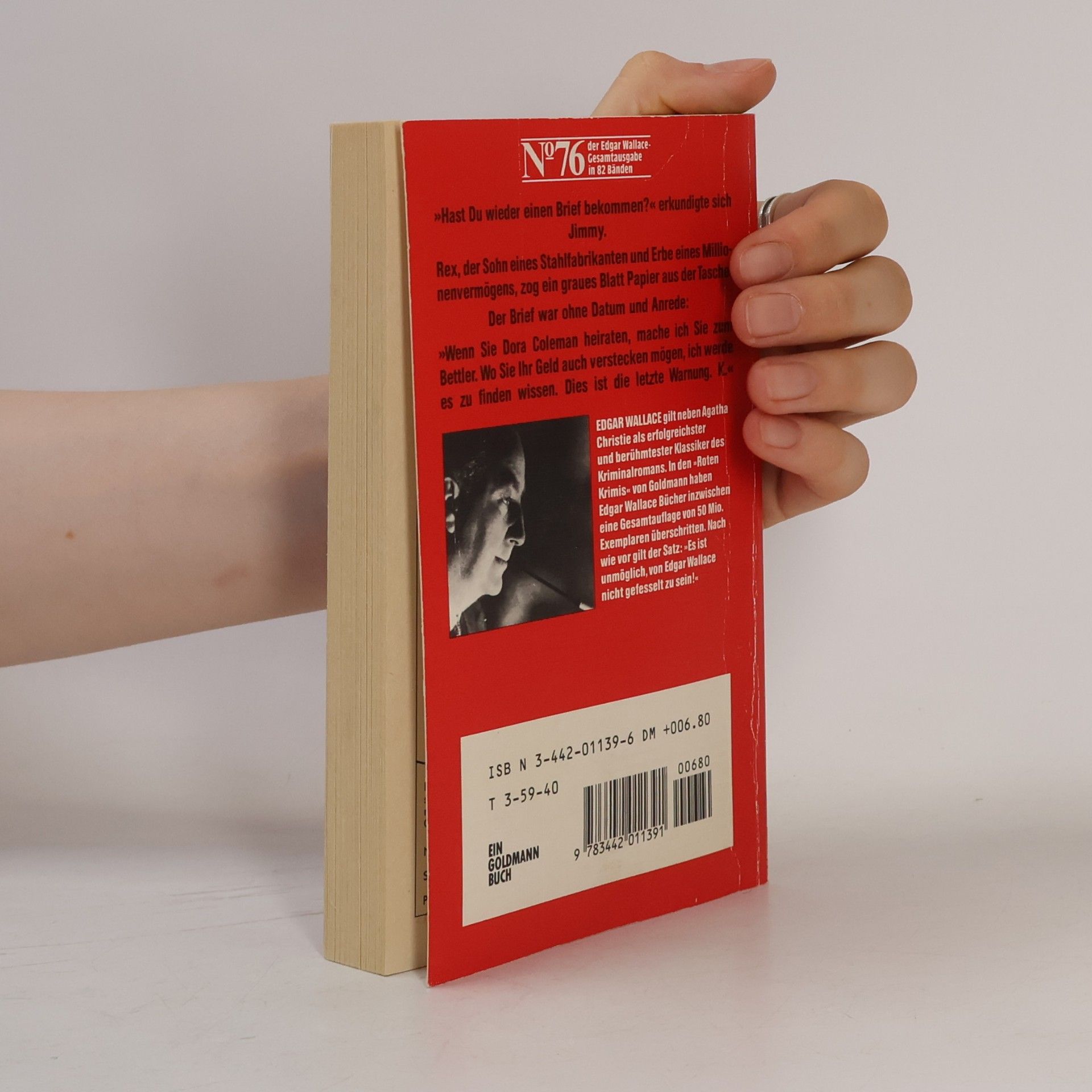 Edgar Wallace Die unheimlichen Briefe
