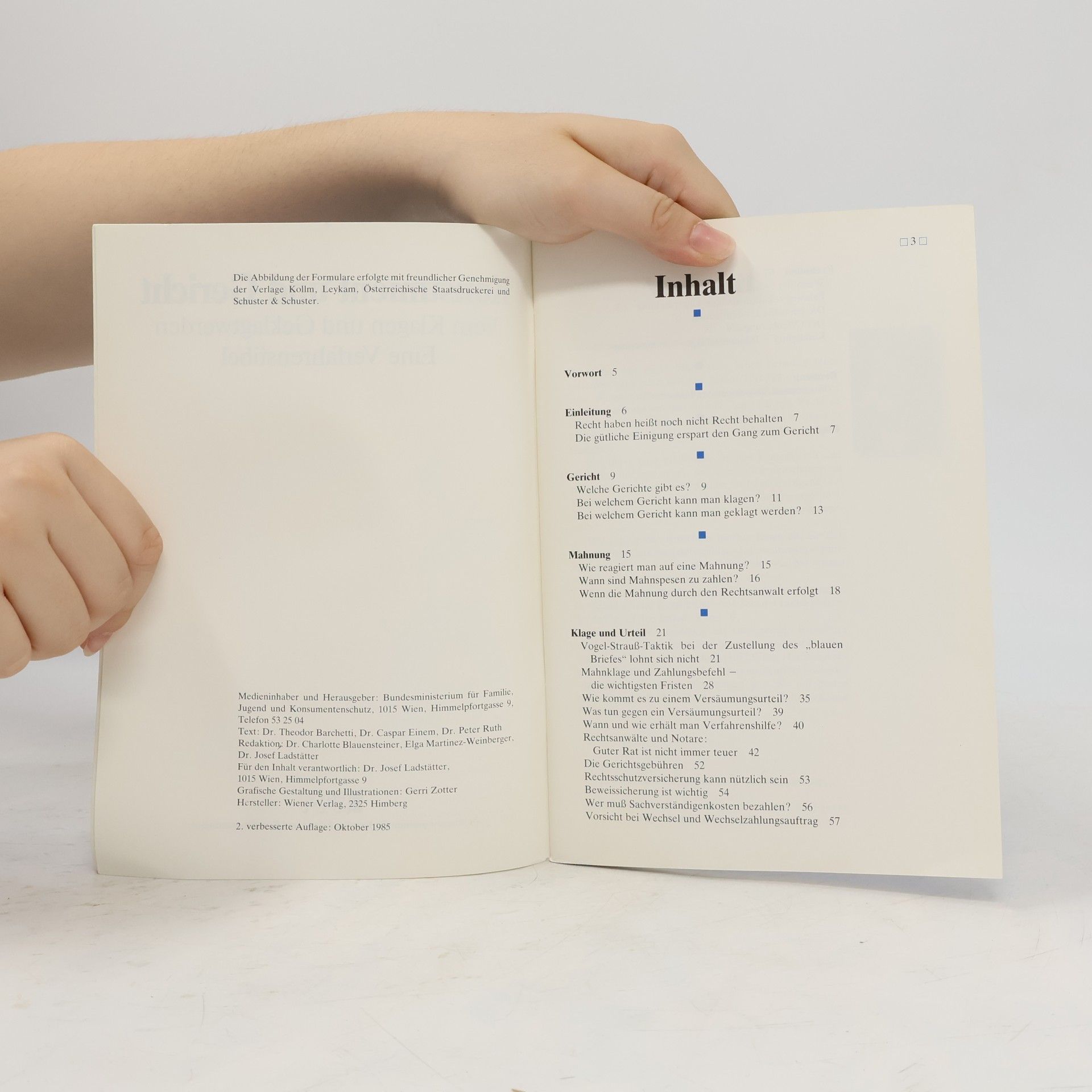 Autorenkollektiv Konsument und Gericht
