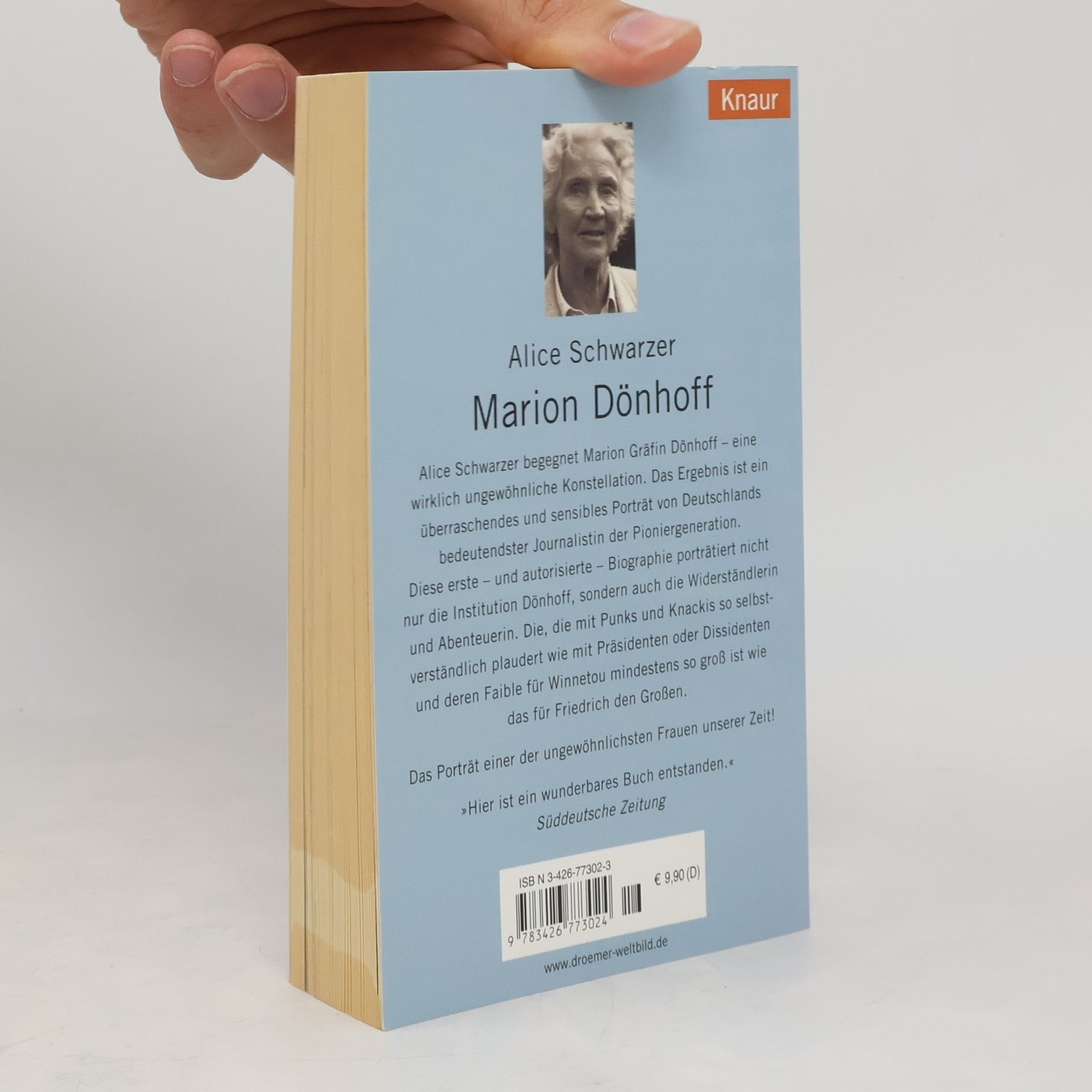 Alice Schwarzer Marion Dönhoff. Ein widerständiges Leben
