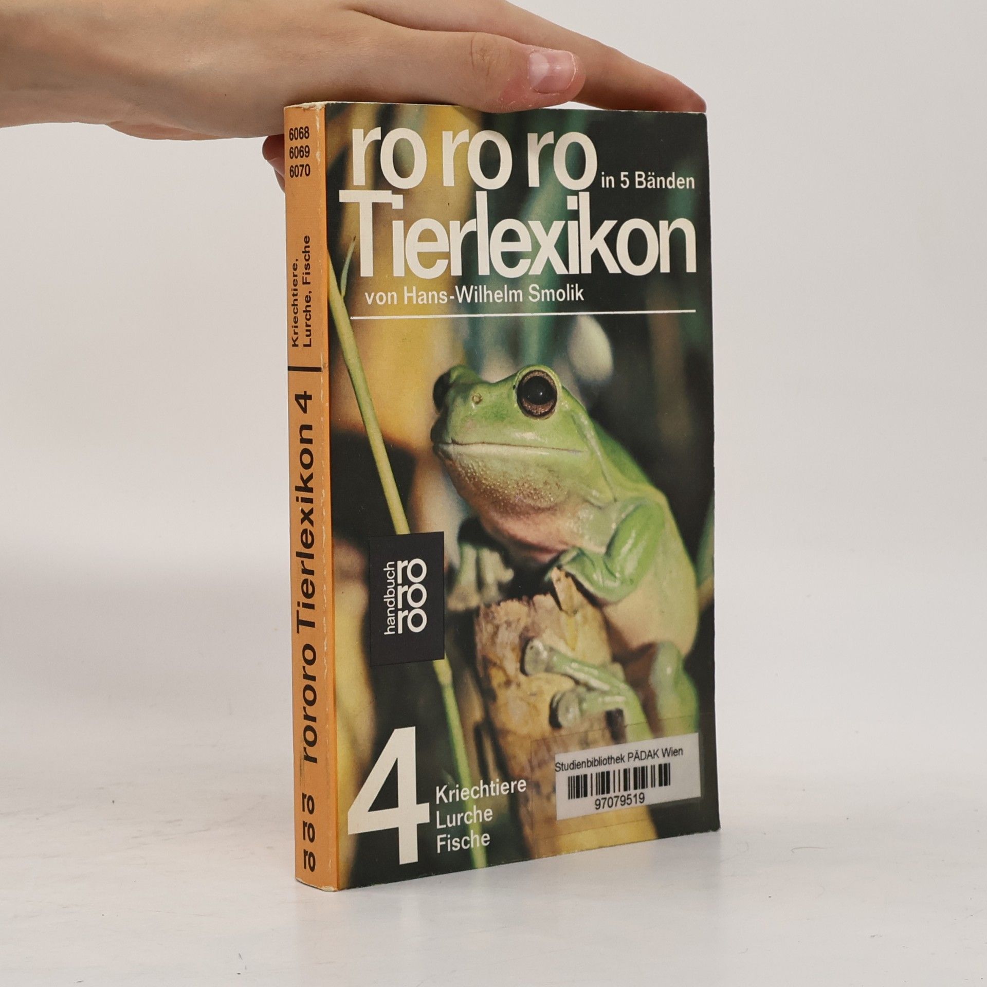 Hans-Wilhelm Smolik Rororo Tierlexikon 4