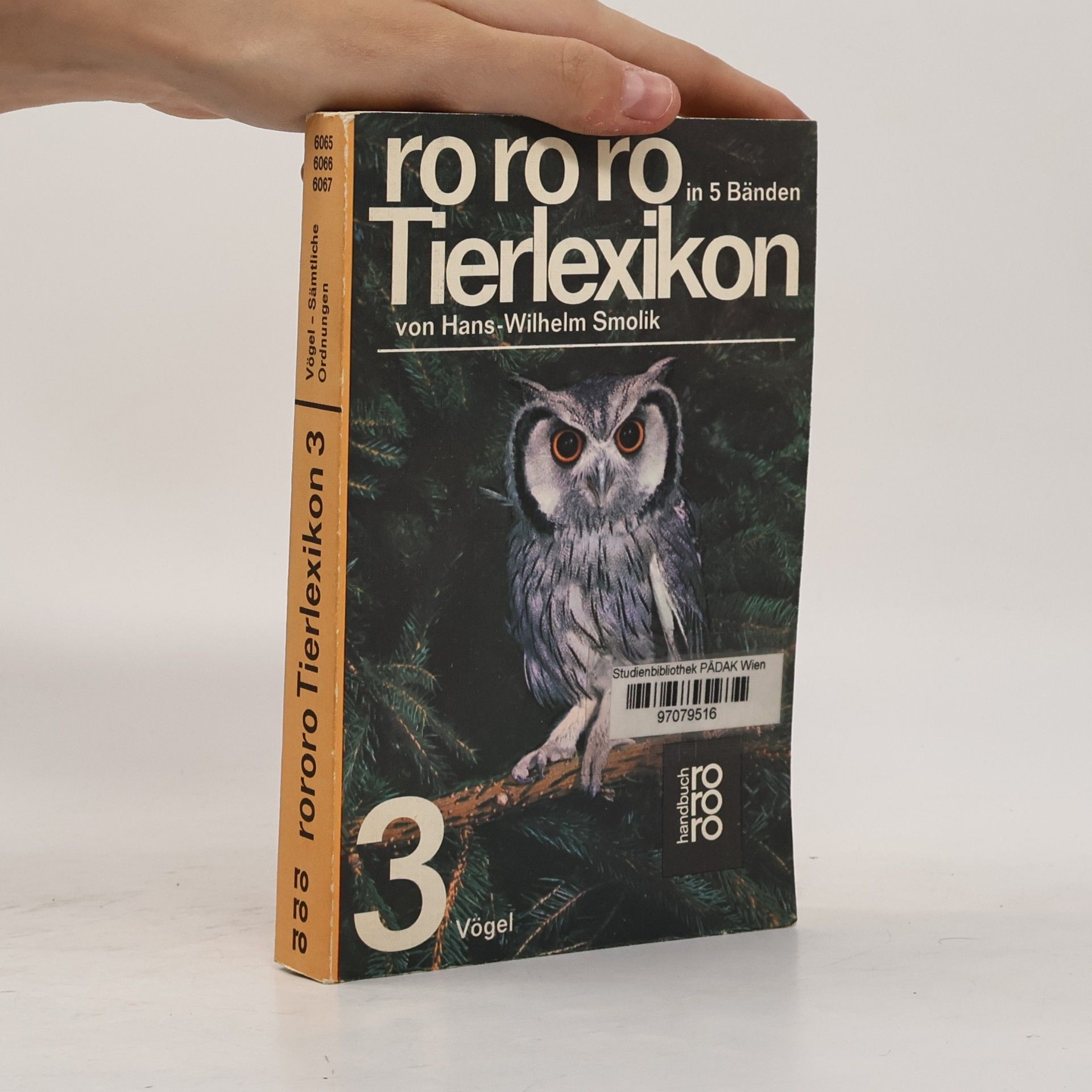 Hans-Wilhelm Smolik Tierlexikon 3