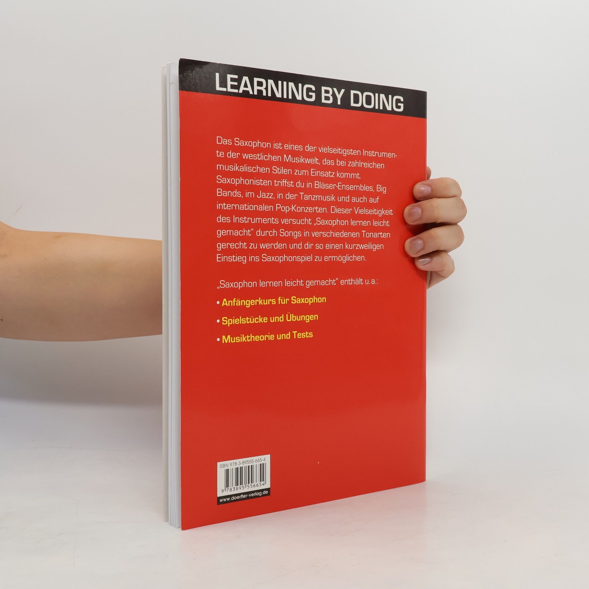 Chris Stieve-Dawe LEARNING BY DOING: Saxophon lernen leicht gemacht