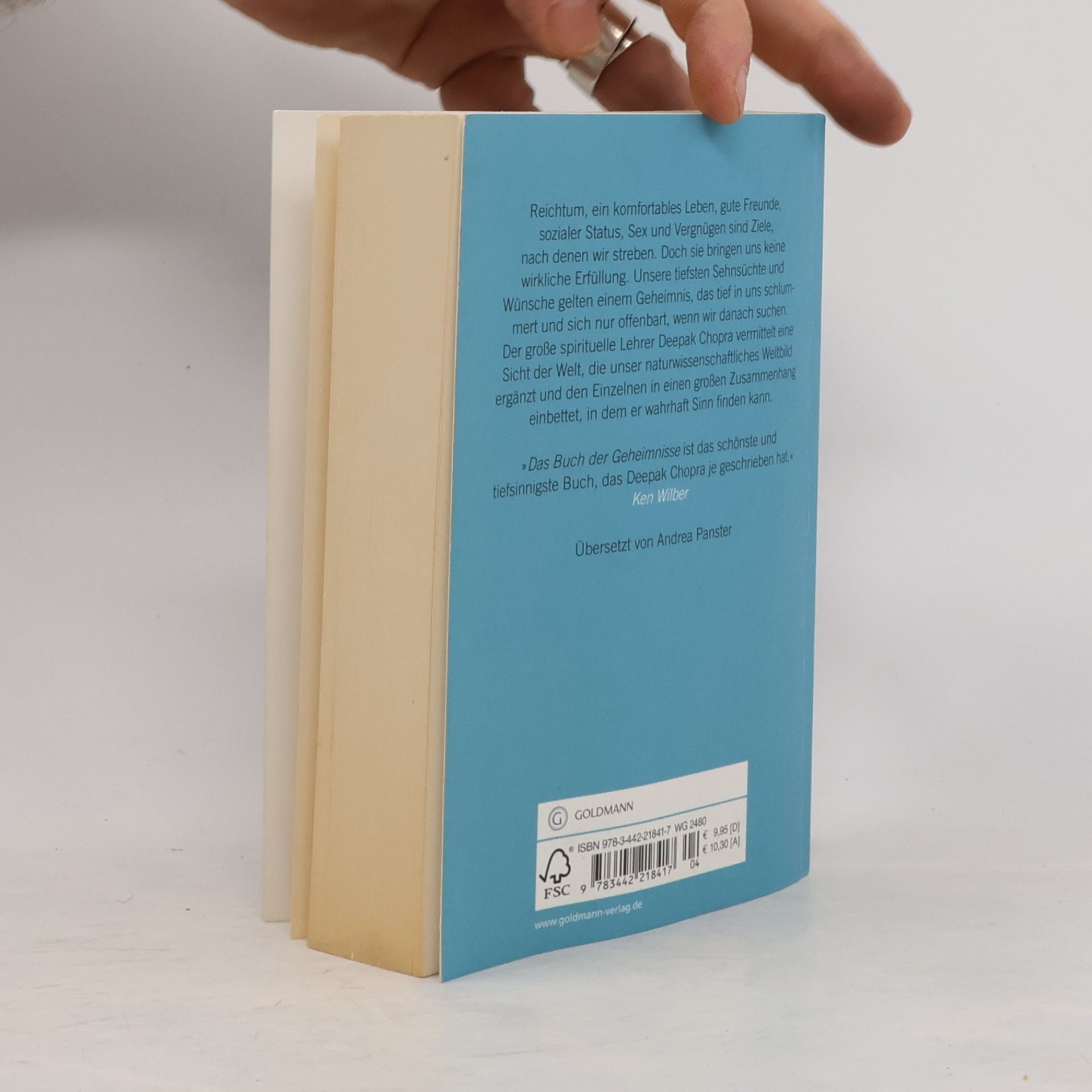Deepak Chopra Das Buch der Geheimnisse