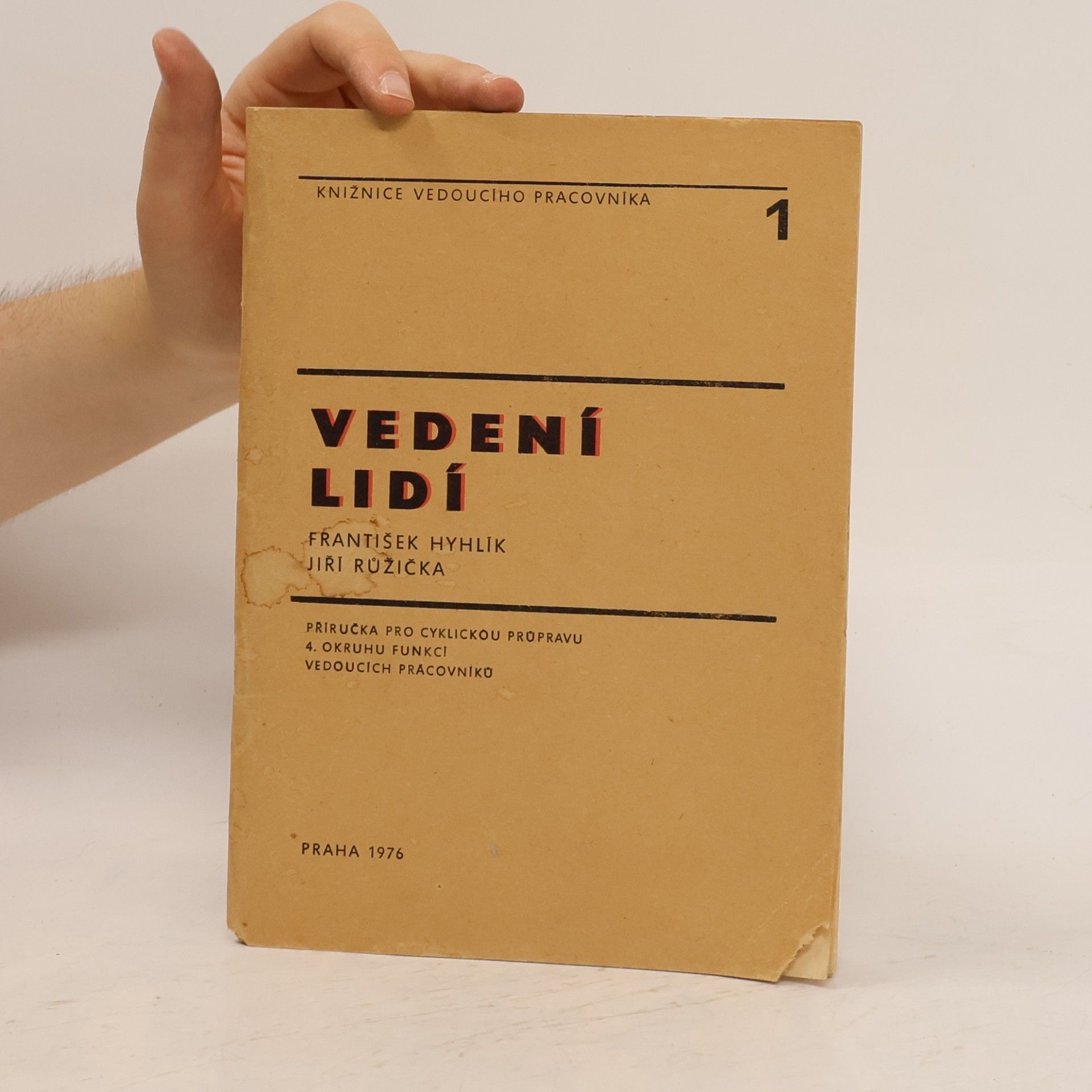 František Hyhlík Vedení lidí 1