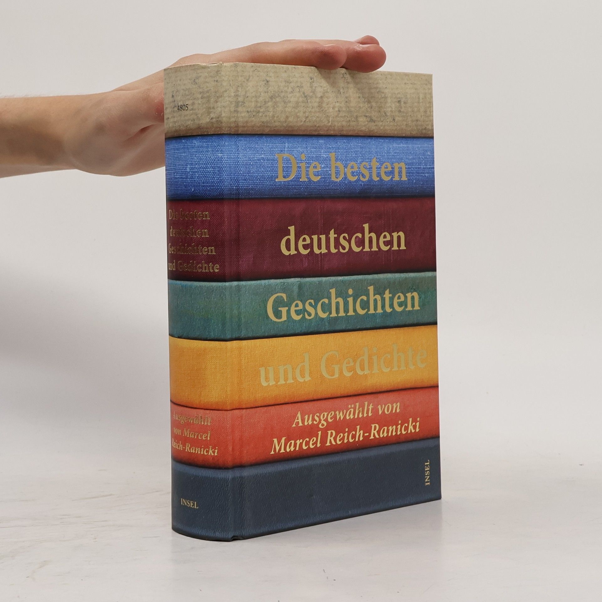 Marcel Reich-Ranicki Die besten deutschen Geschichten und Gedichte