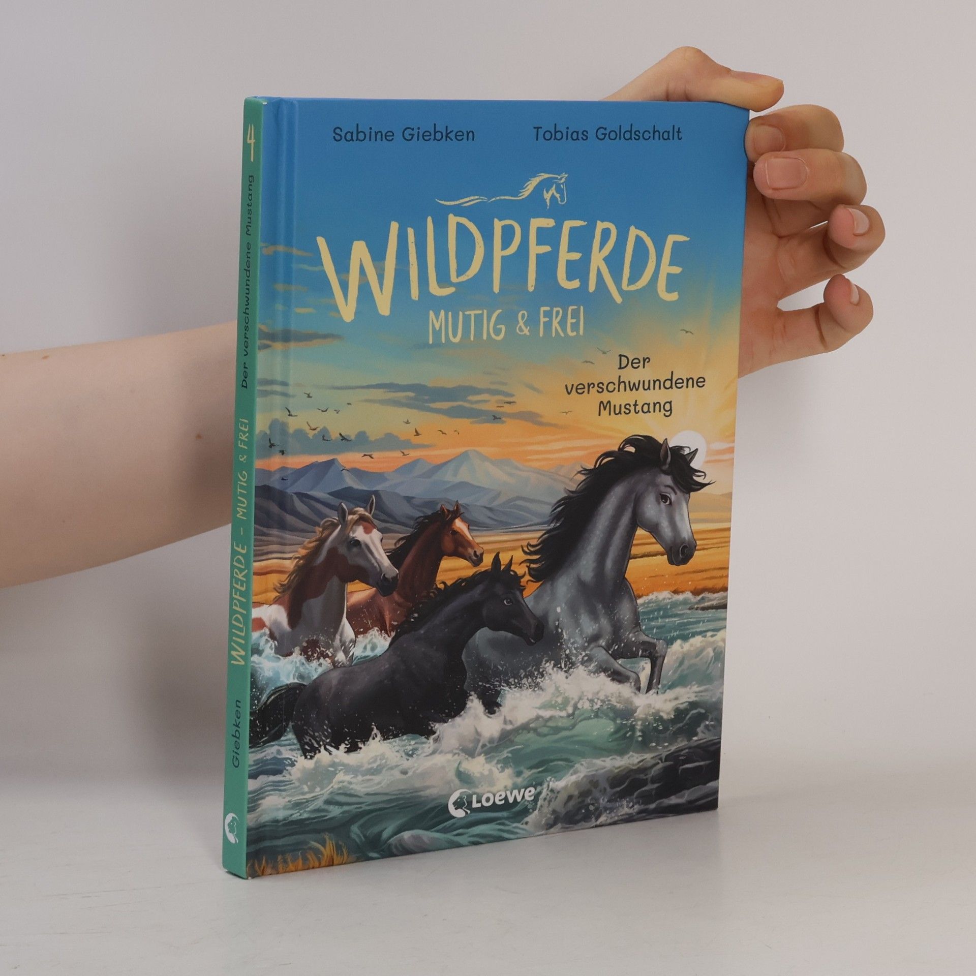 Sabine Giebken Der verschwundene Mustang / Wildpferde - mutig und frei Bd.4