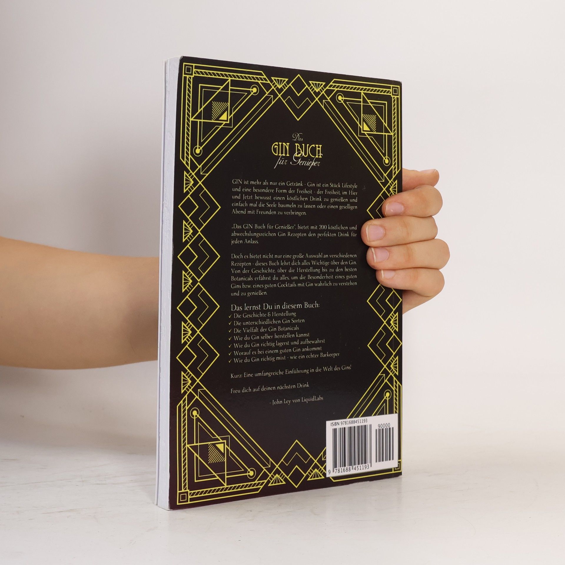 John Ley Das Gin Buch für Genießer