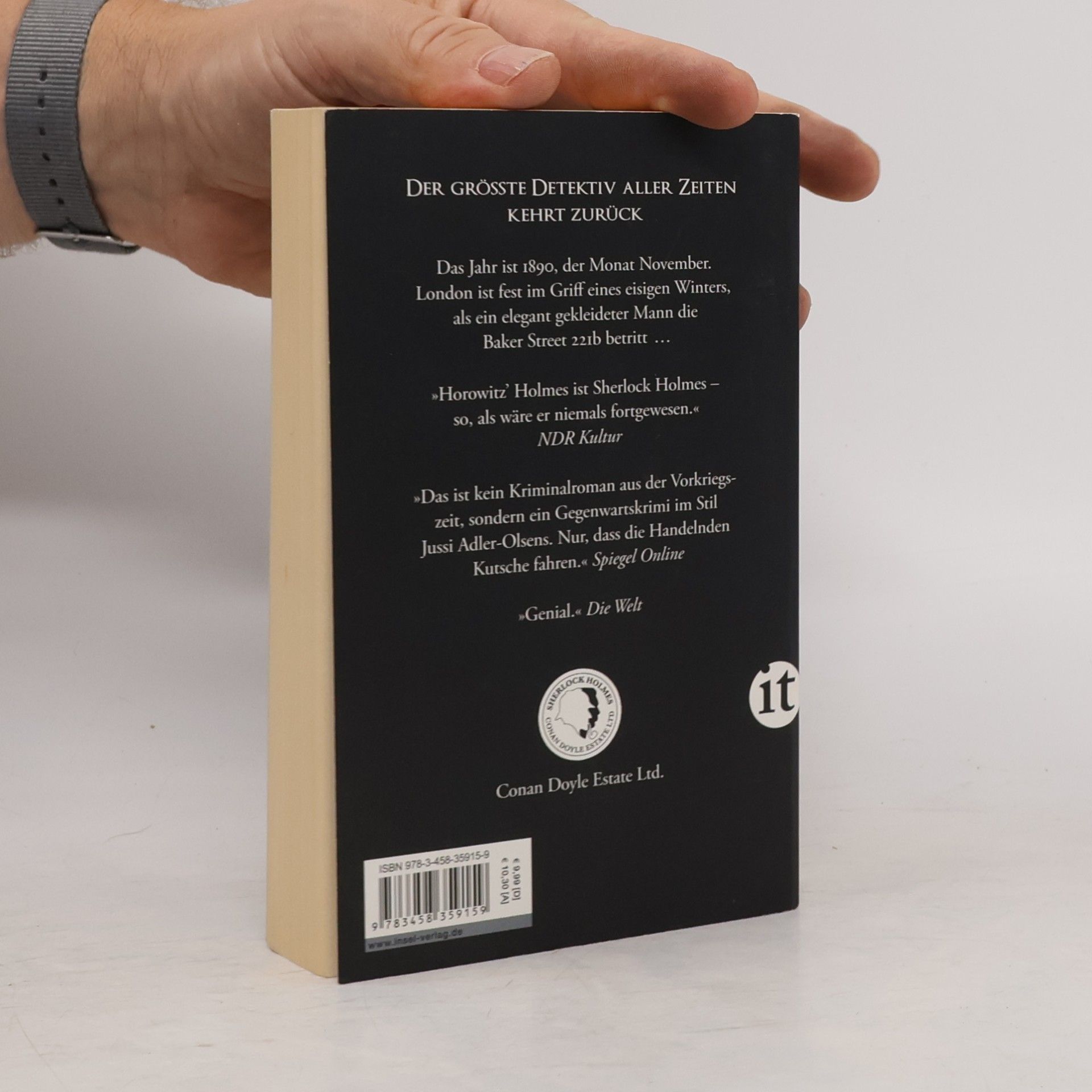 Anthony Horowitz Das Geheimnis des Weissen Bandes