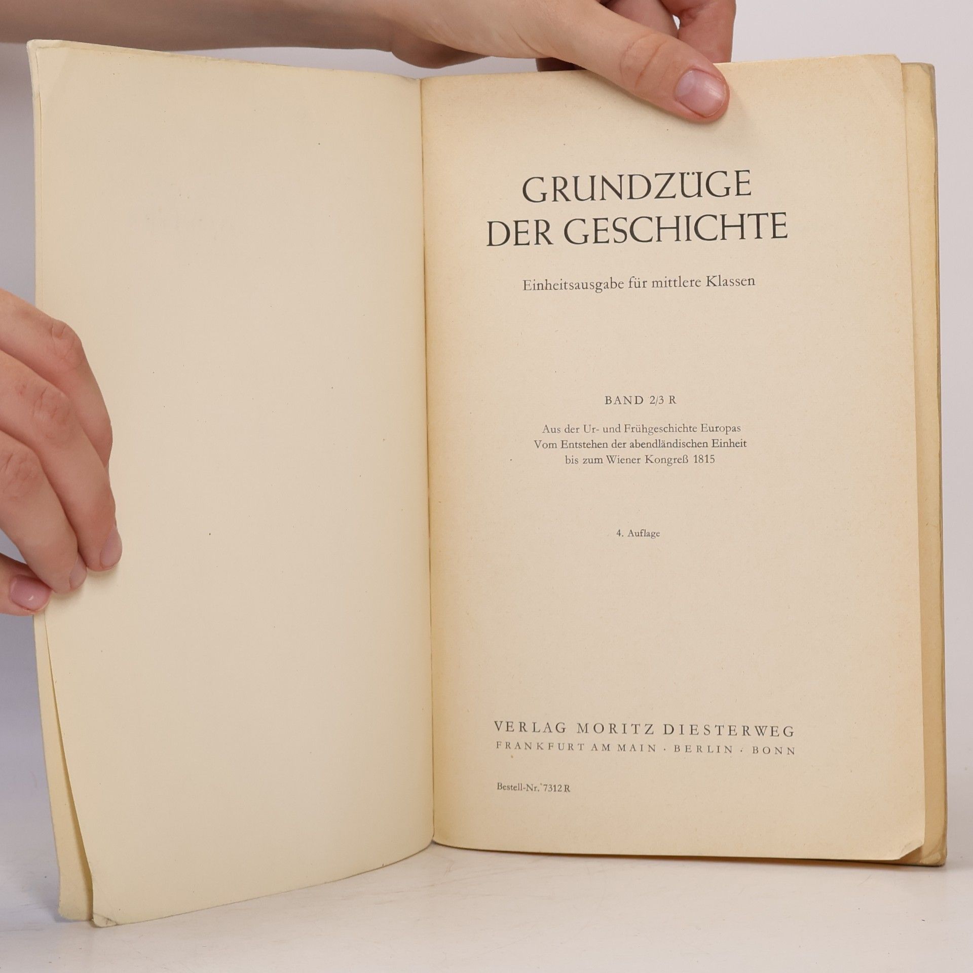 Various authors Grundzüge der Geschichte 2/3