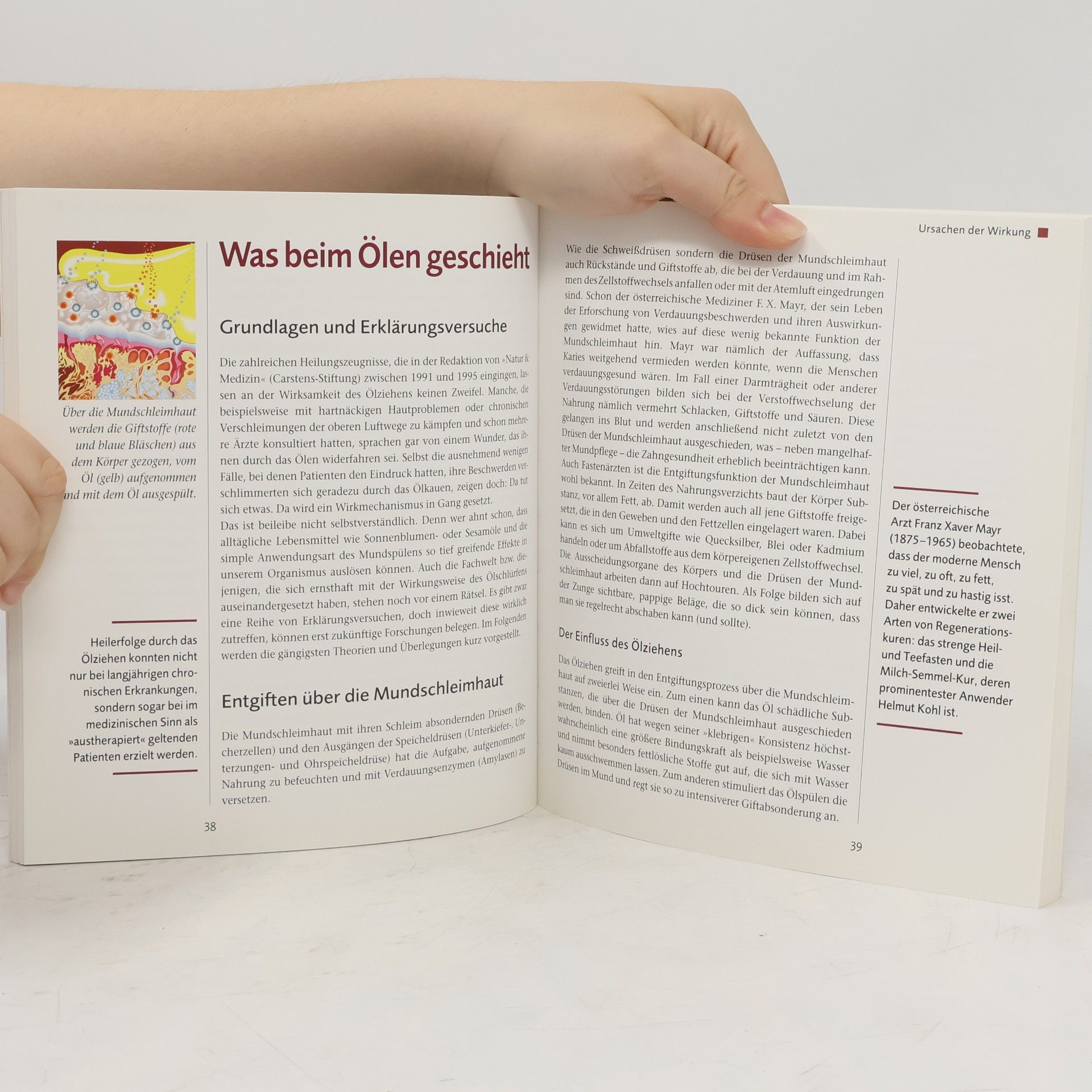 Margot Hellmiß Gesund und fit mit der Ölziehkur