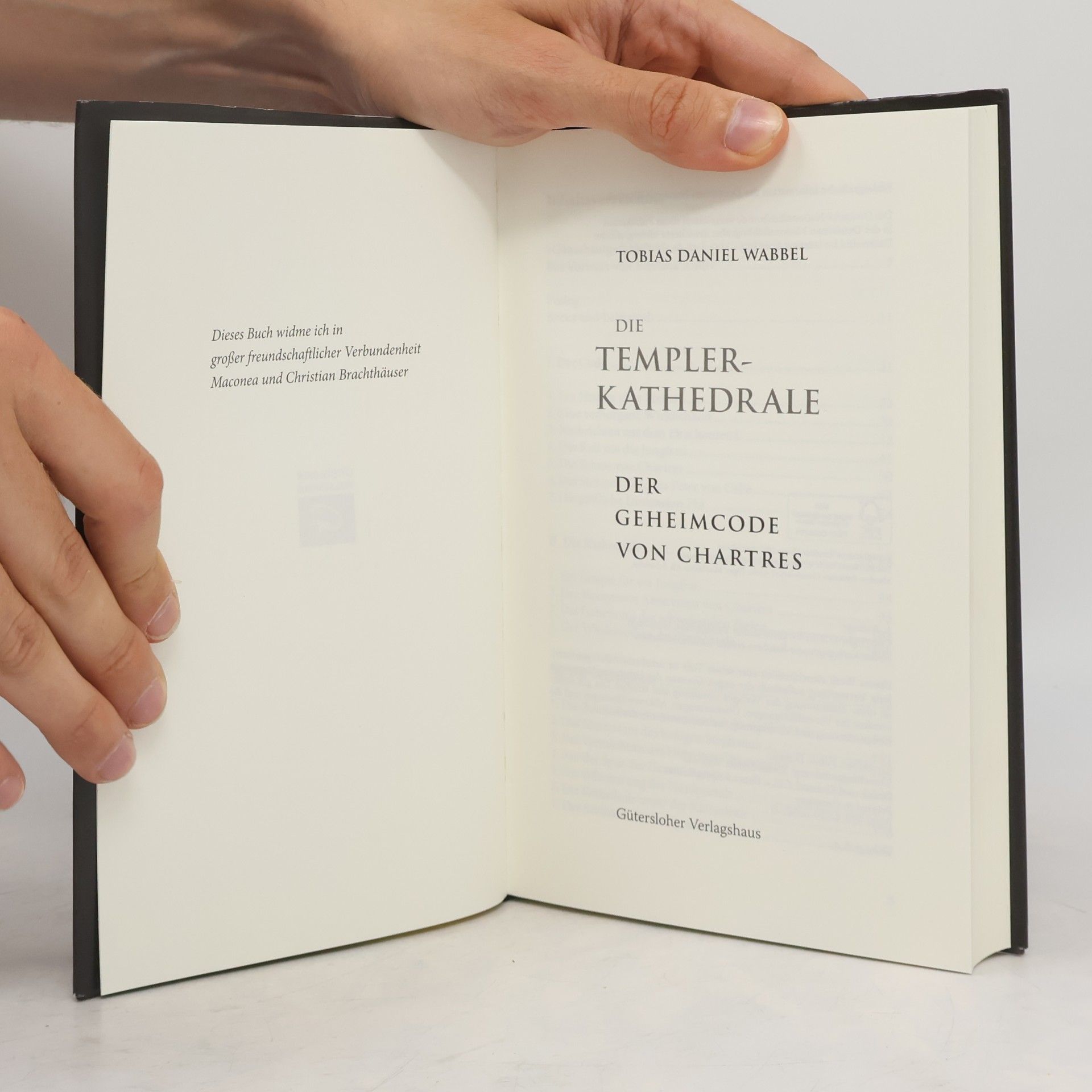 Tobias Daniel Wabbel Die Templerkathedrale