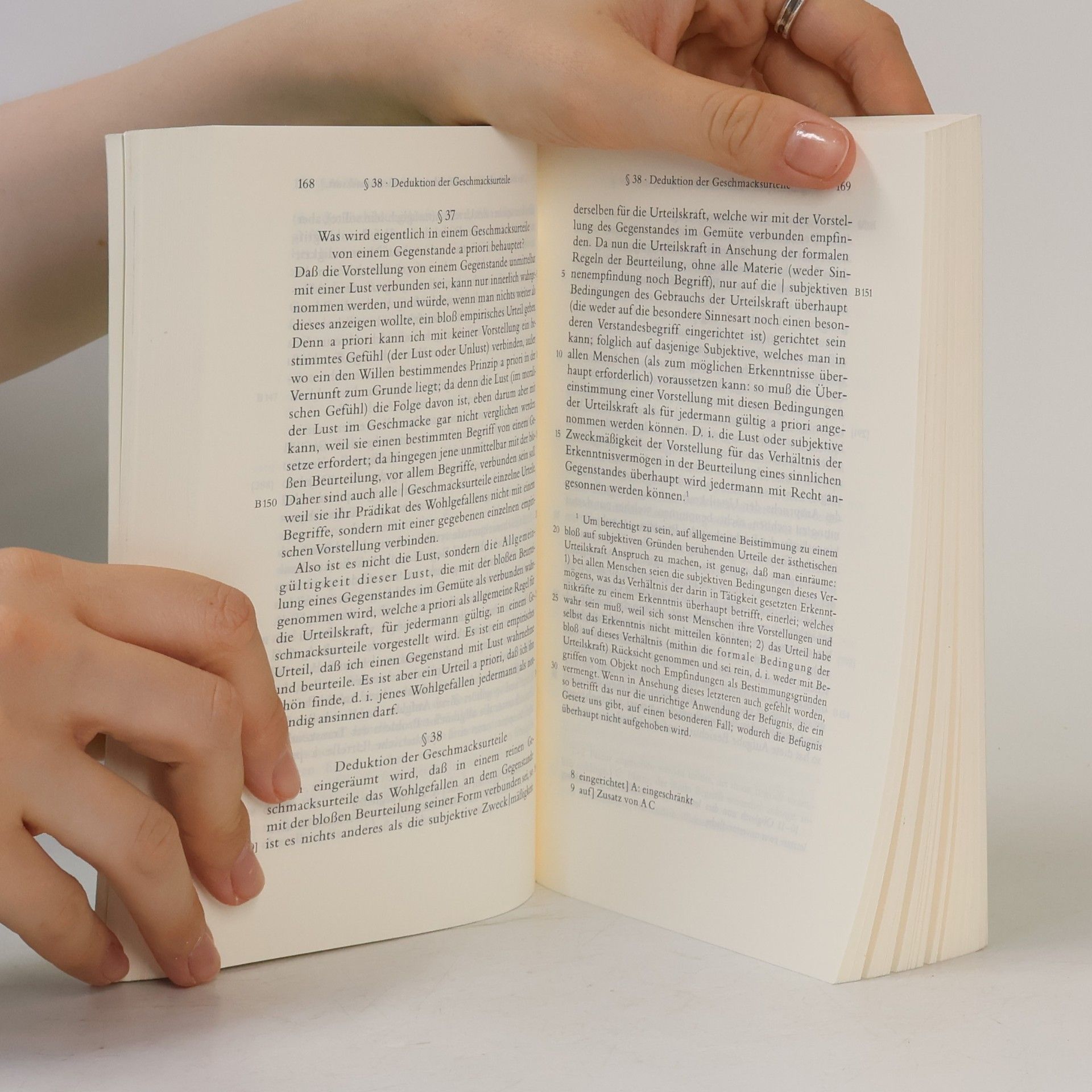 Immanuel Kant Kritik der Urteilskraft