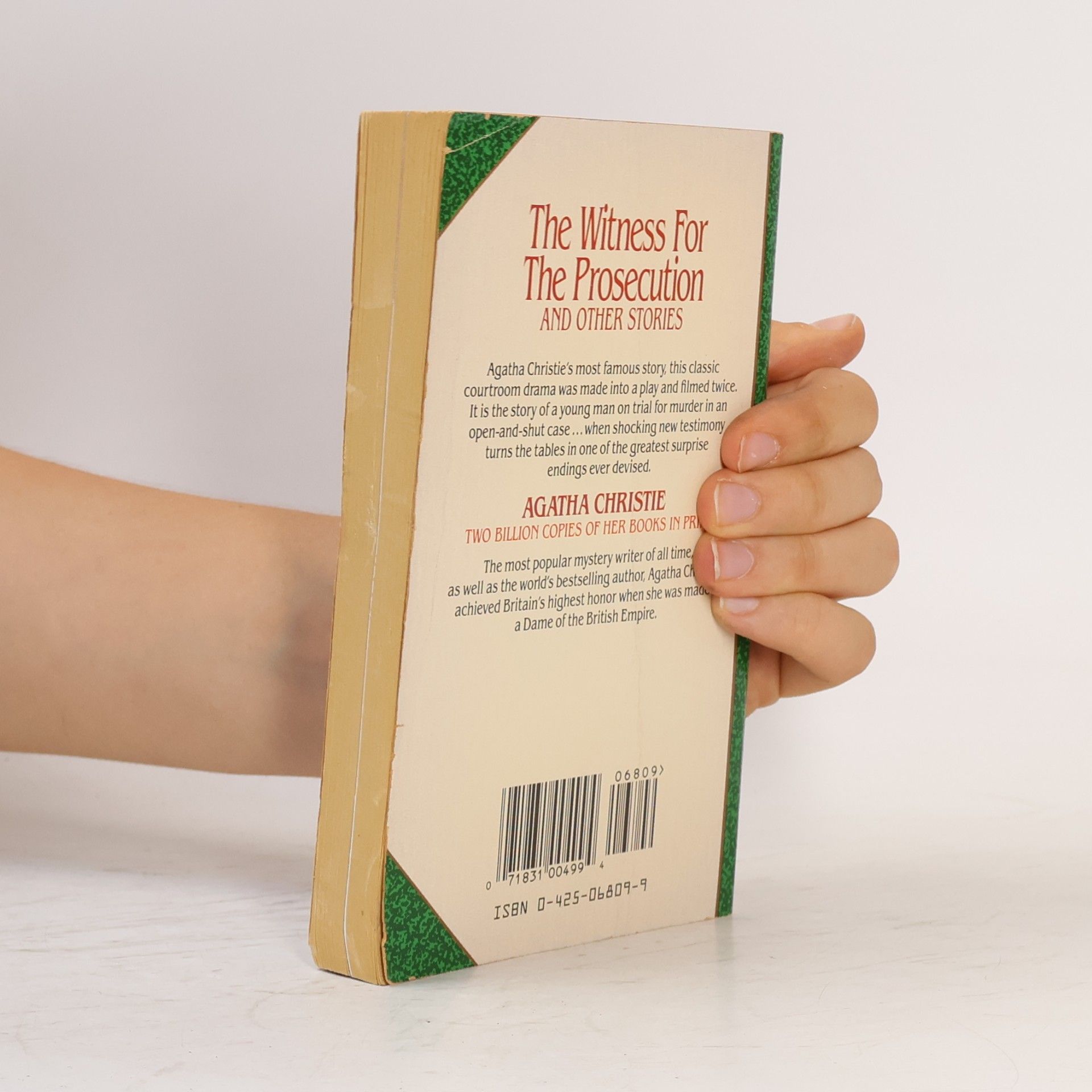 Agatha Christie The Witness for the Prosecution and Other Stories