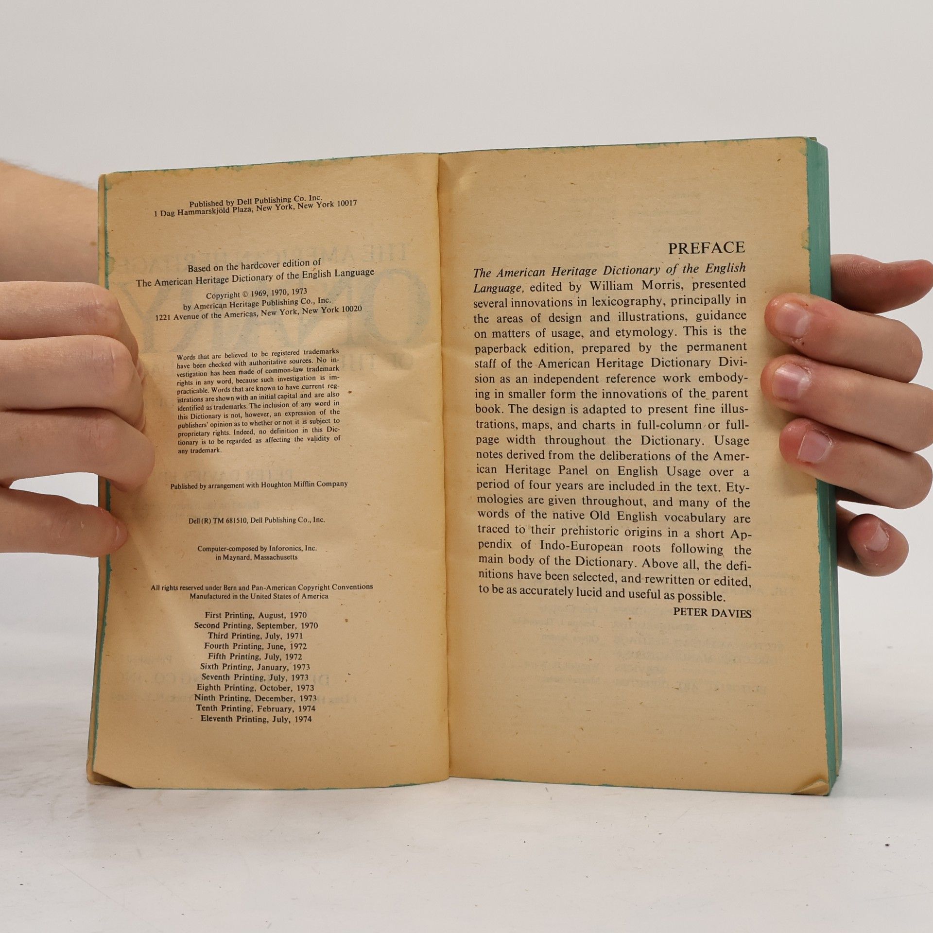 Collectif d'auteurs The American Heritage Dictionary of the English Language