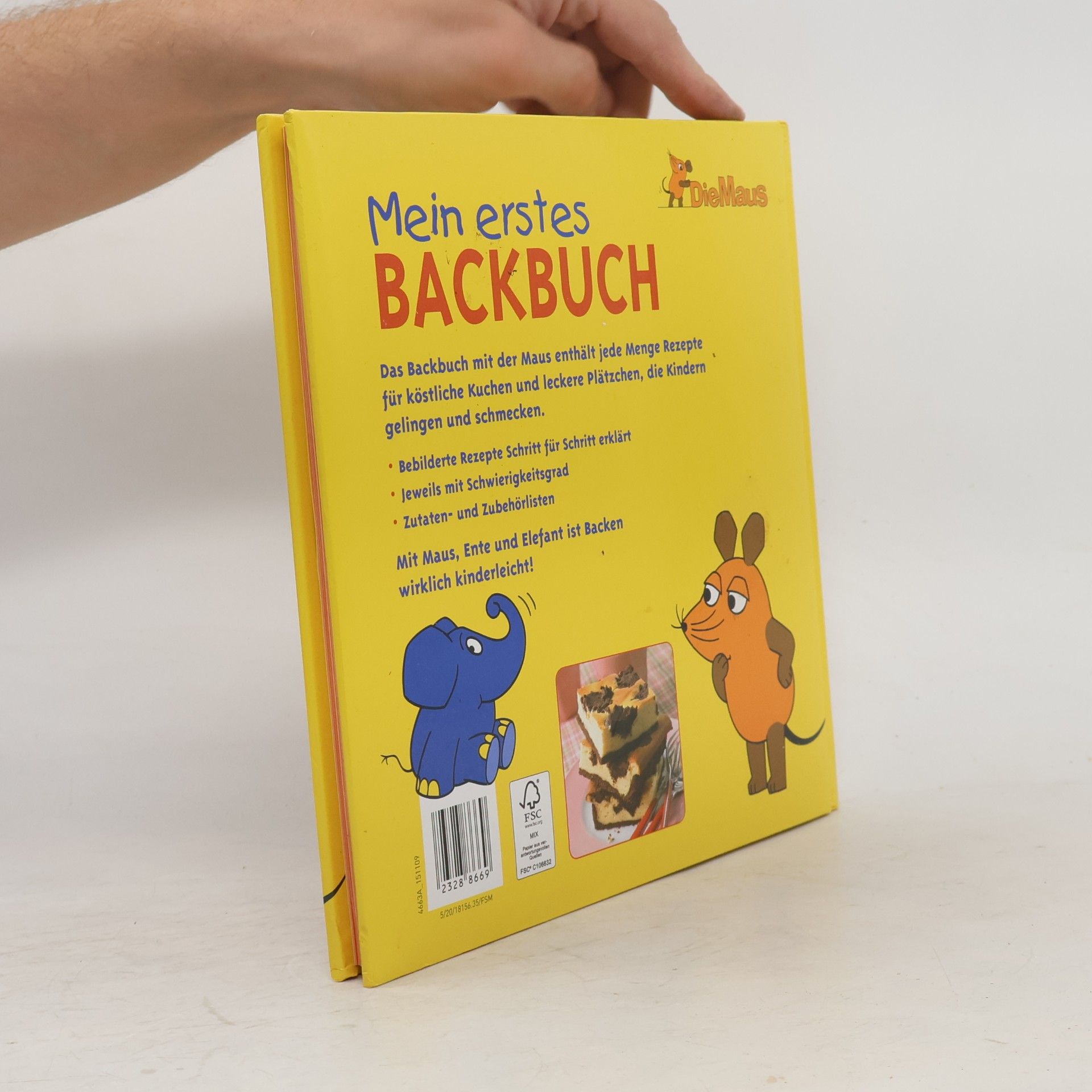 Friedrich Streich Die Maus. Mein erstes Backbuch