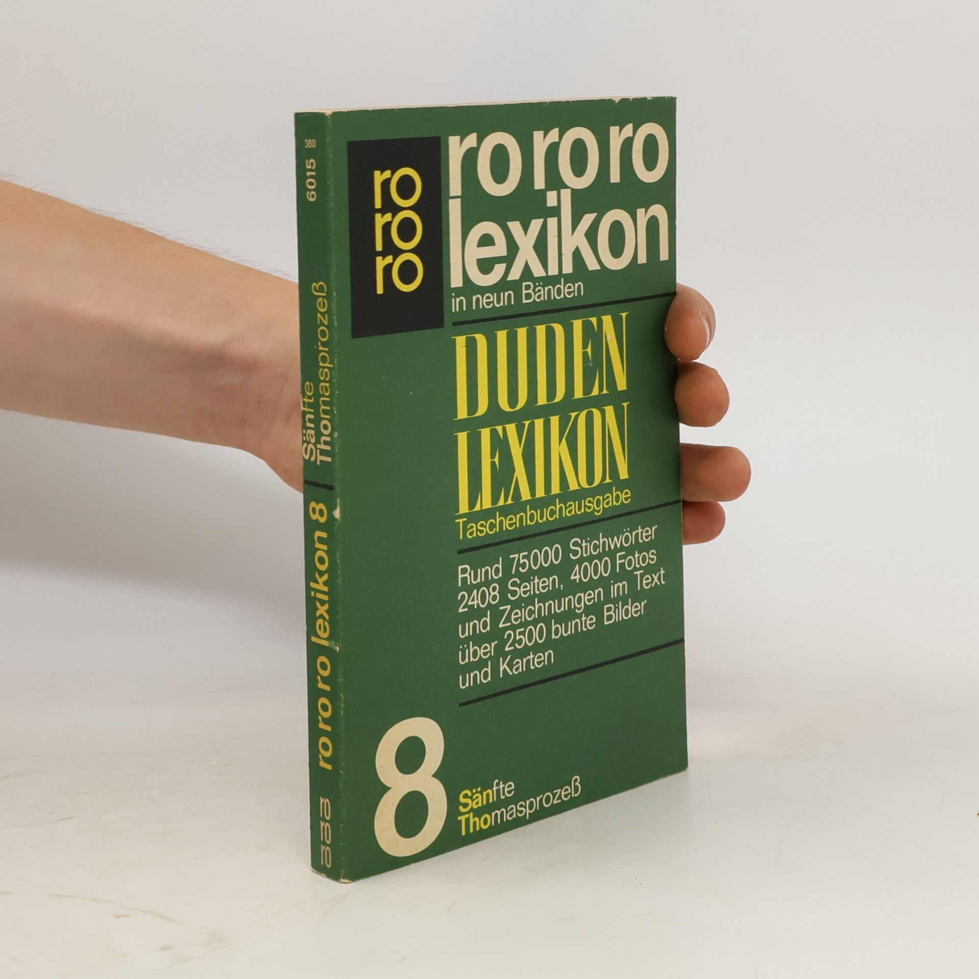 Autorenkollektiv Rororo-Lexikon in neun Bänden. Duden-Lexikon Taschenbuchausgabe 8