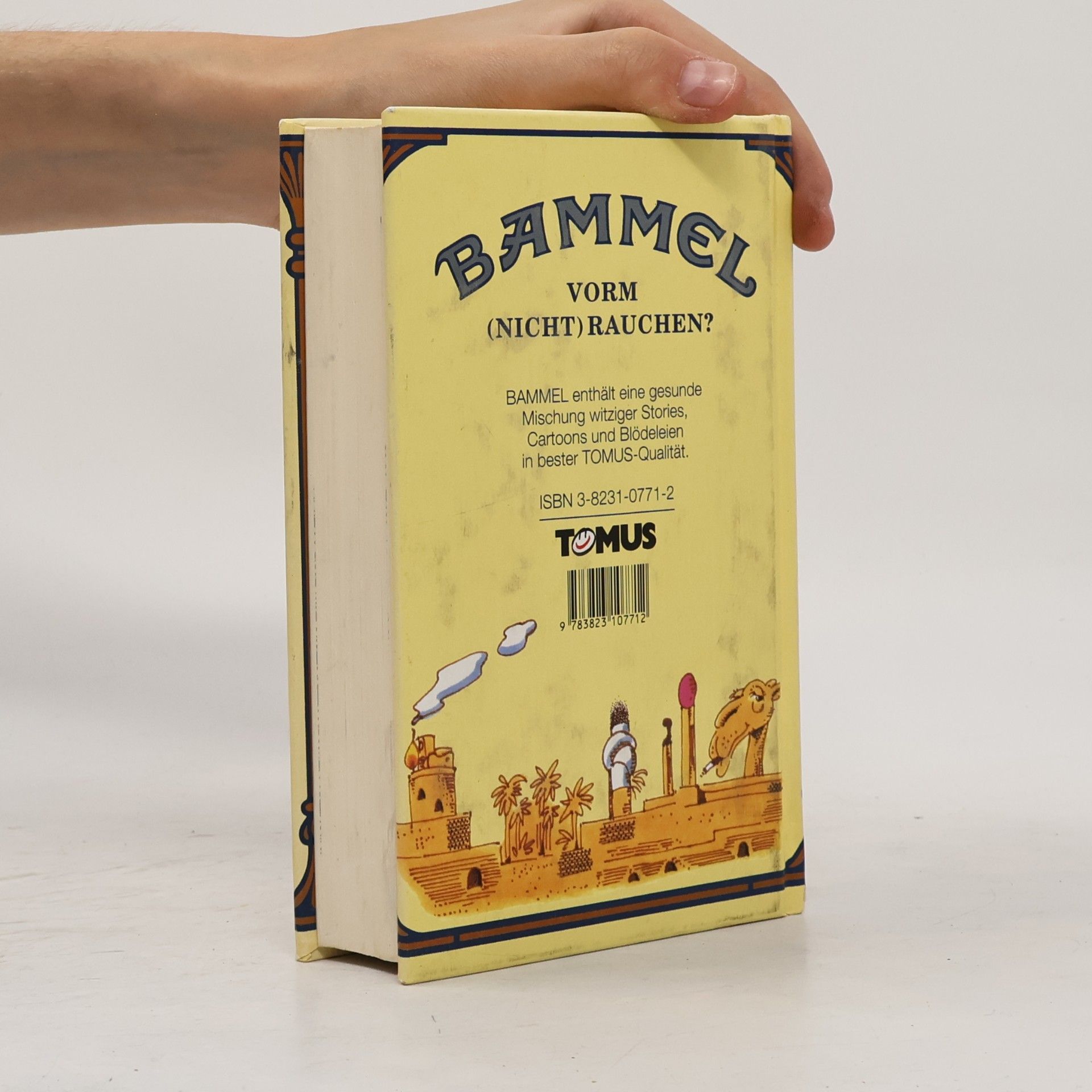 Friedhelm Moser Bammel vorm (nicht) rauchen?