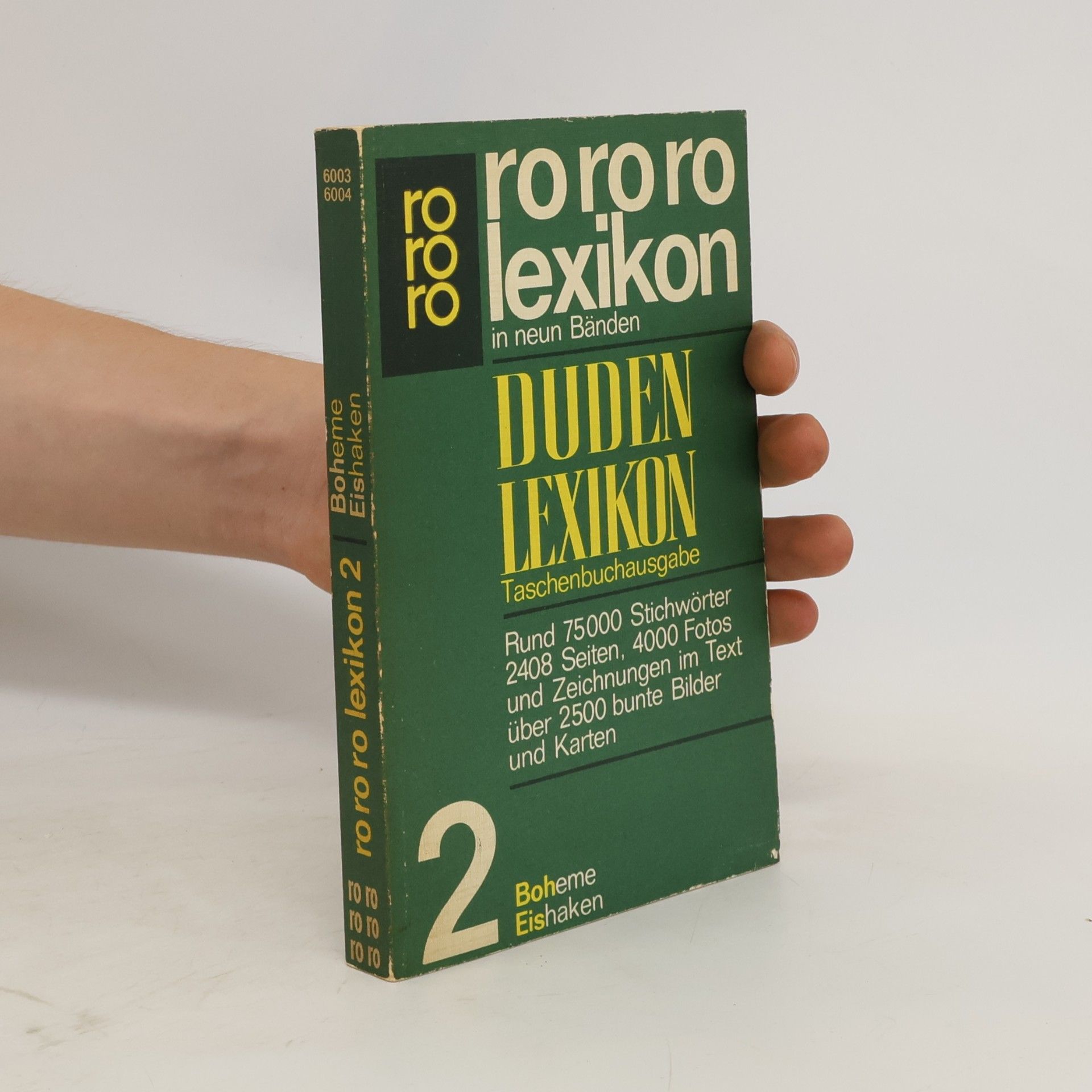 Autorenkollektiv Rororo-Lexikon in neun Bänden. Duden-Lexikon Taschenbuchausgabe 2