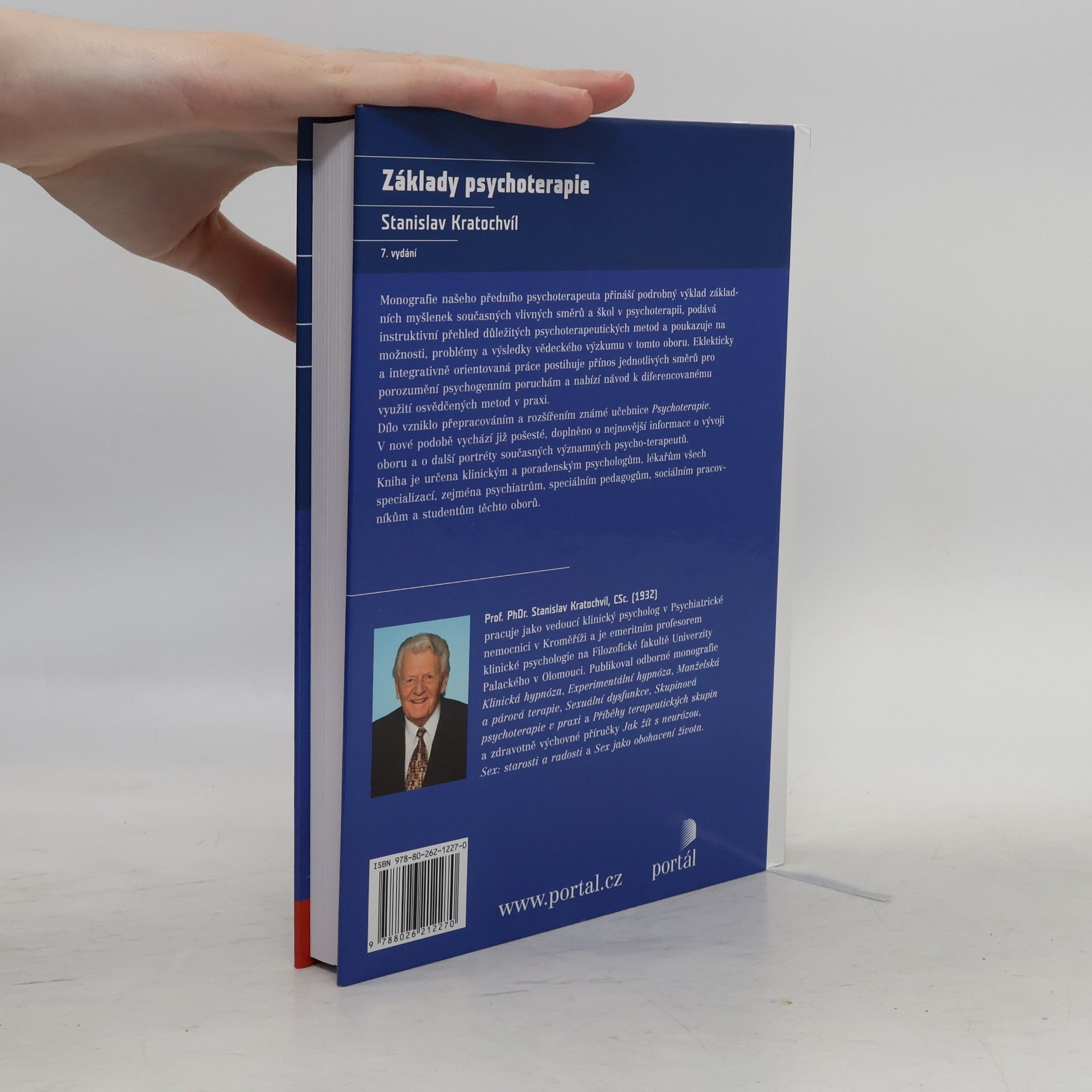 Stanislav Kratochvíl Základy psychoterapie