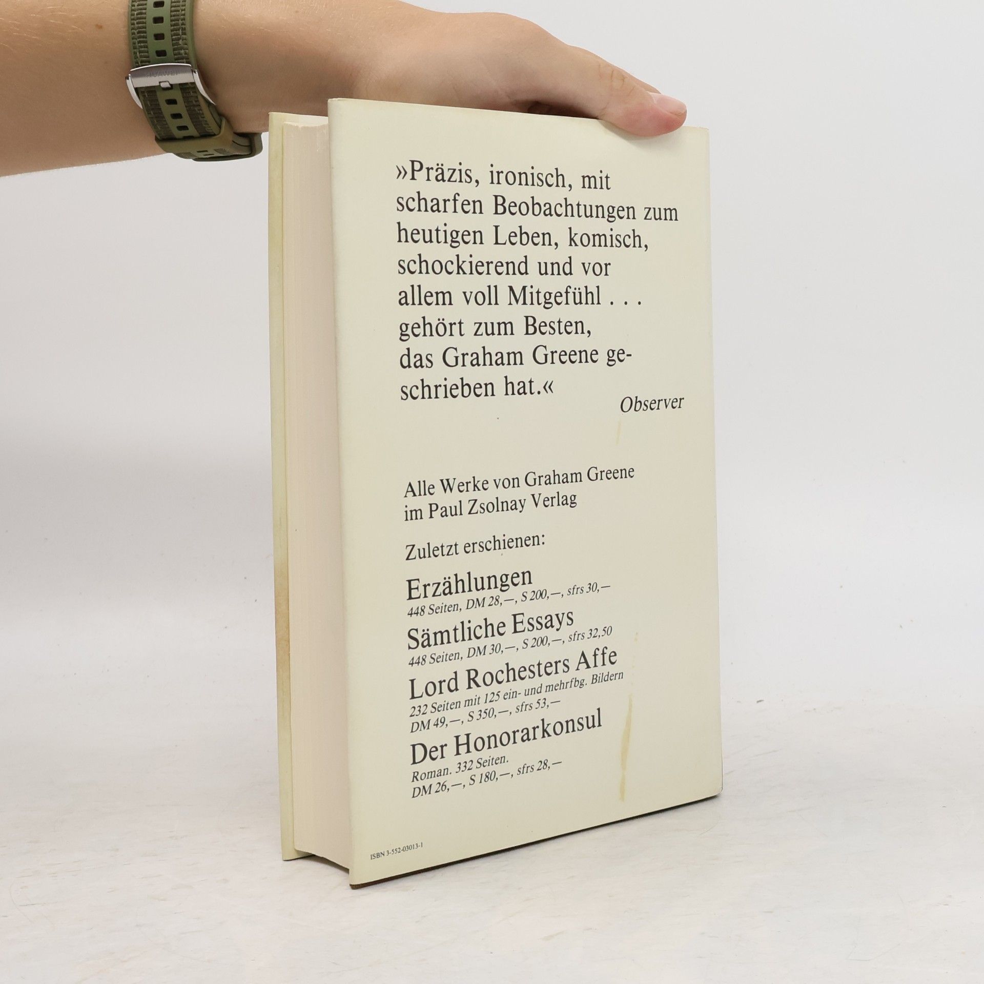 Graham Greene Der menschliche Faktor