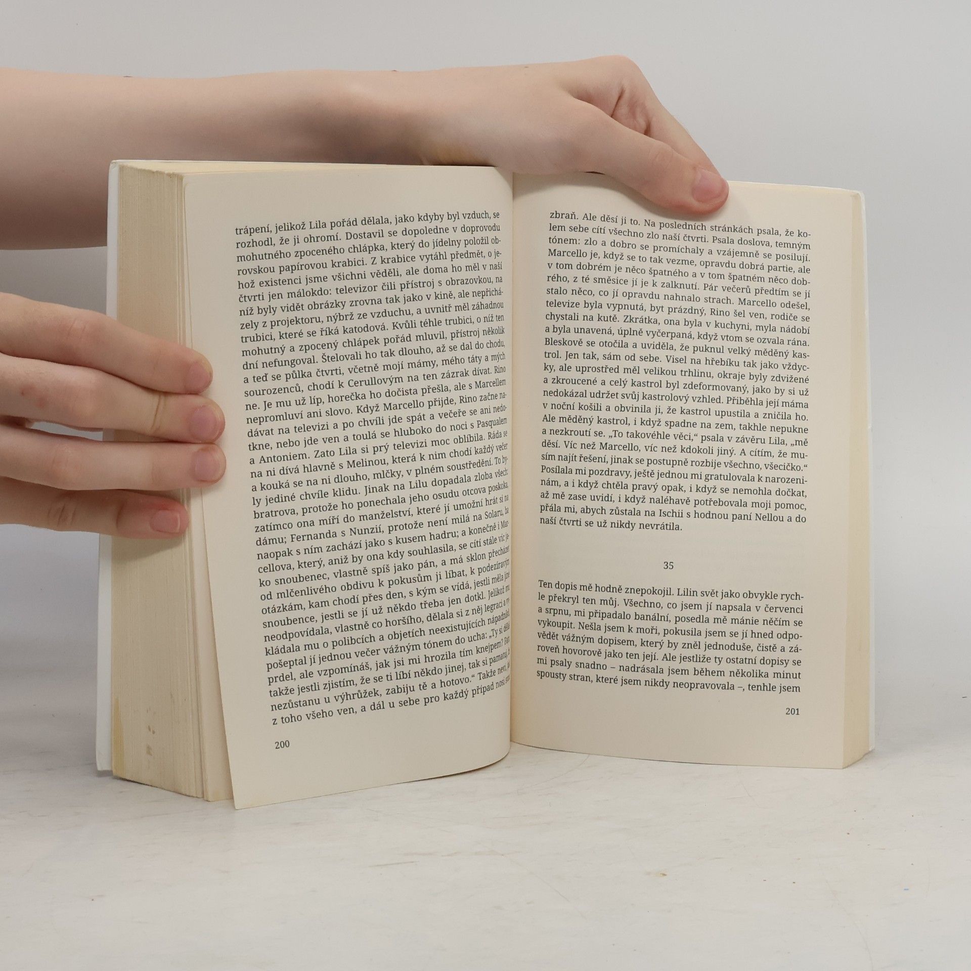 Elena Ferrante Geniální přítelkyně 1. Dětství a dospívání