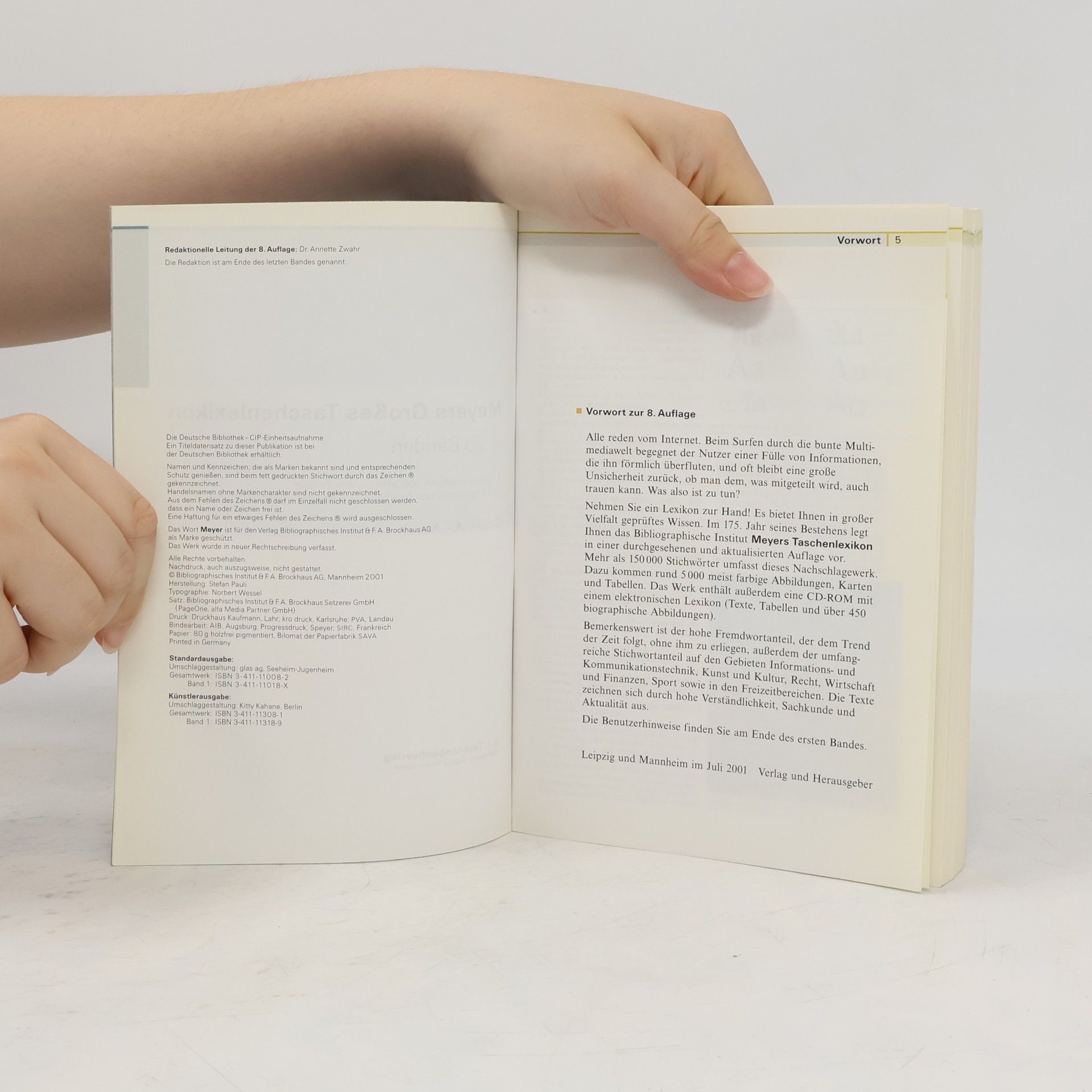 Annette Zwahr Meyers grosses Taschen-Lexikon 1-24
