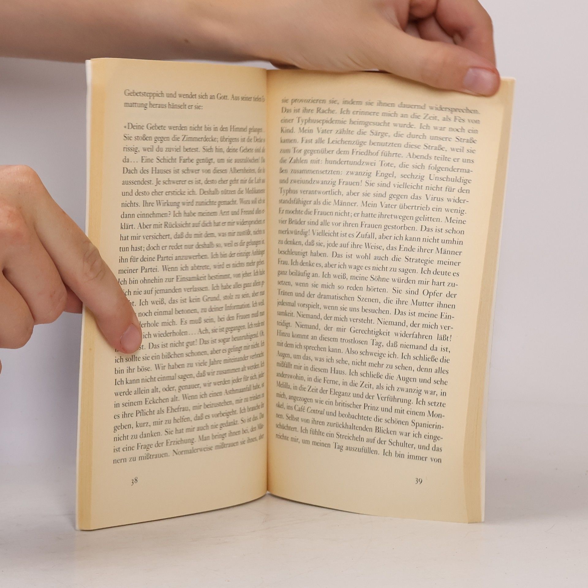 Tahar Ben Jelloun Tag der Stille in Tanger