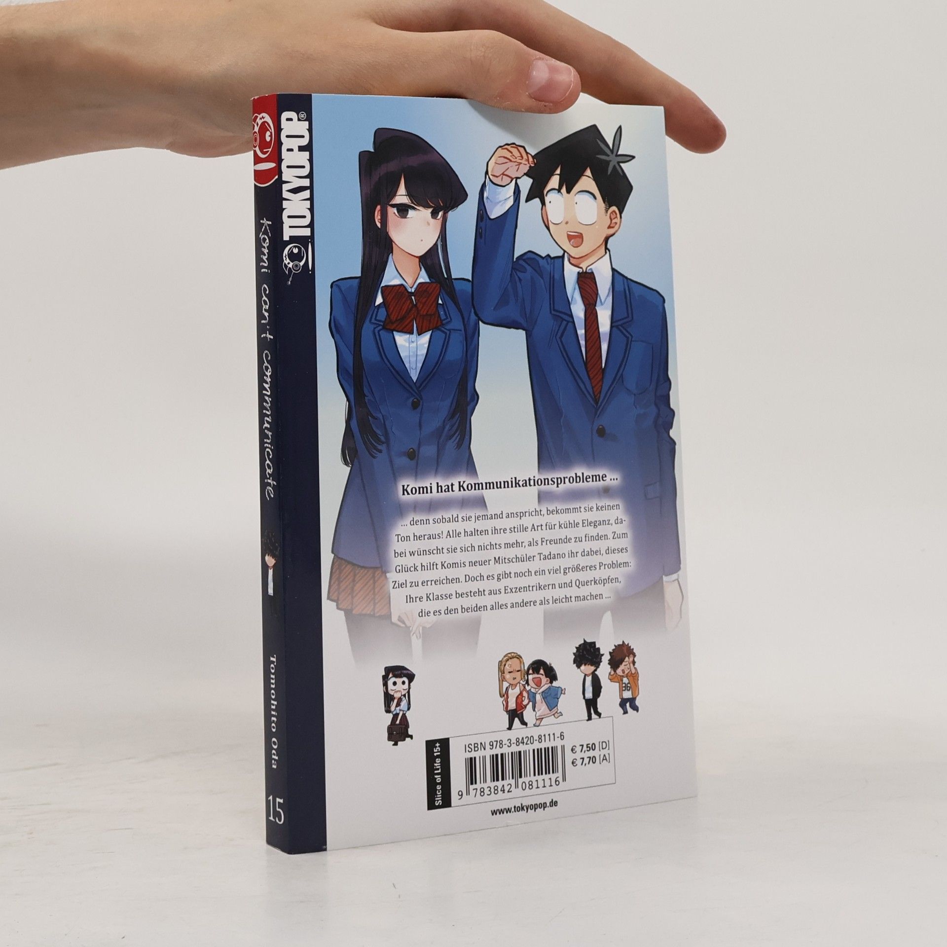 Tomohito Oda Komi can't communicate 15