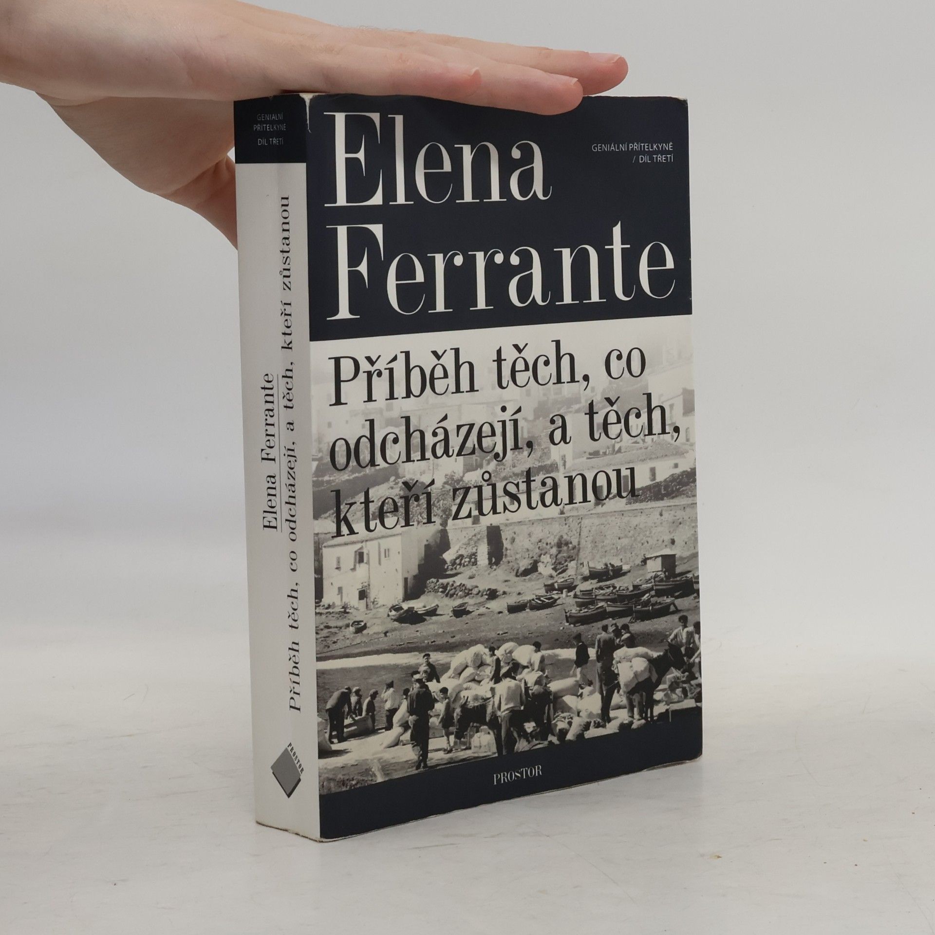 Elena Ferrante Geniální přítelkyně 3. Příběh těch, co odcházejí, a těch, kteří zůstanou