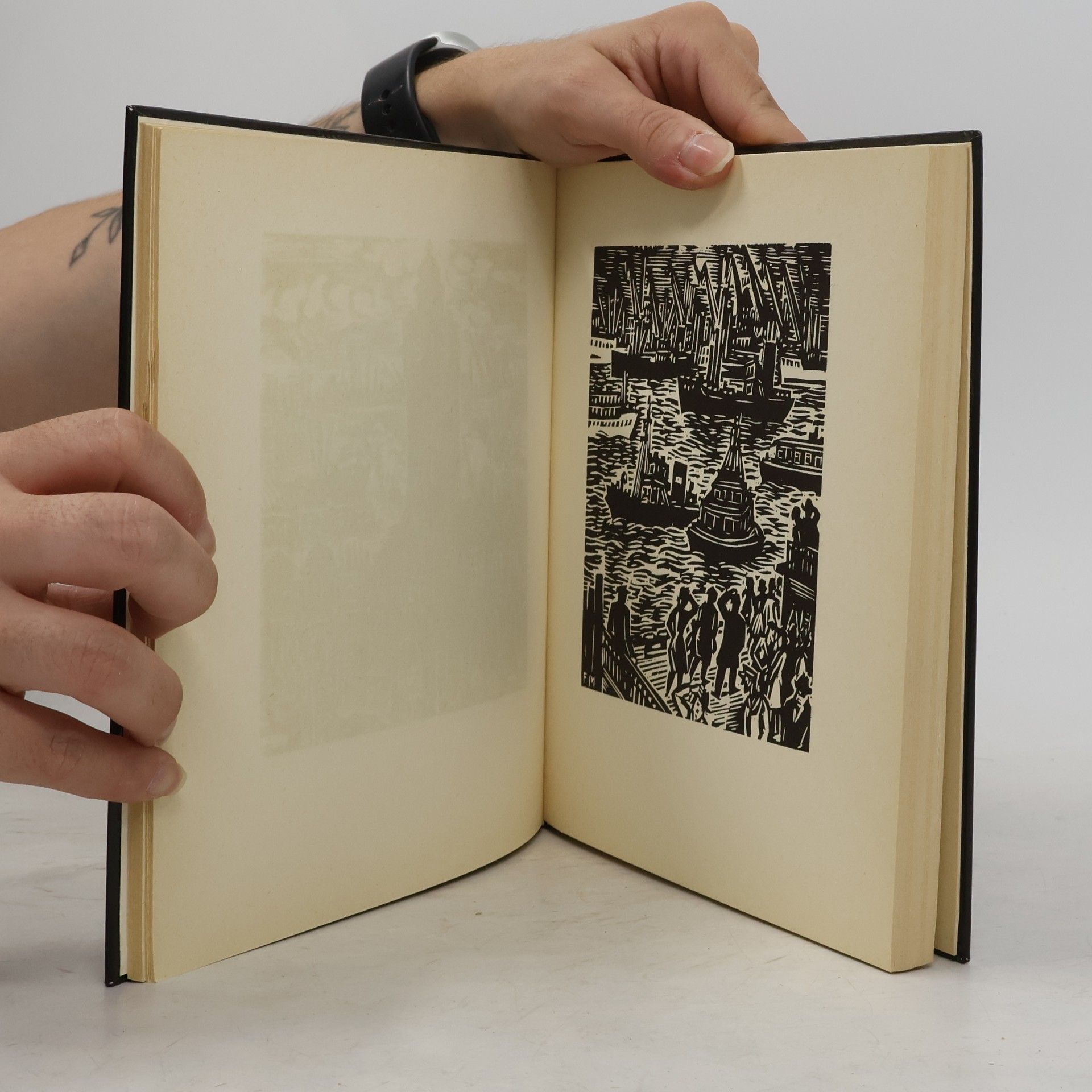 Frans Masereel Das Gesicht Hamburgs. 80 Holzschnitte