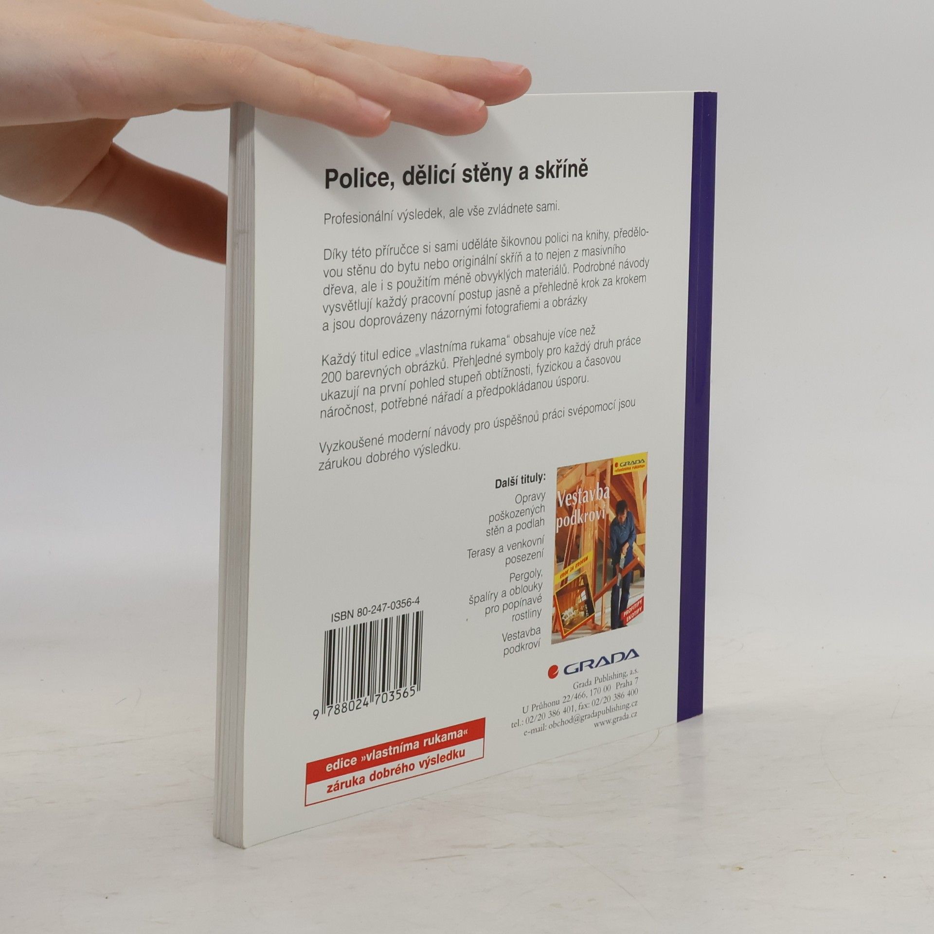 Stefan Winkelmeyr Police, dělicí stěny a skříně