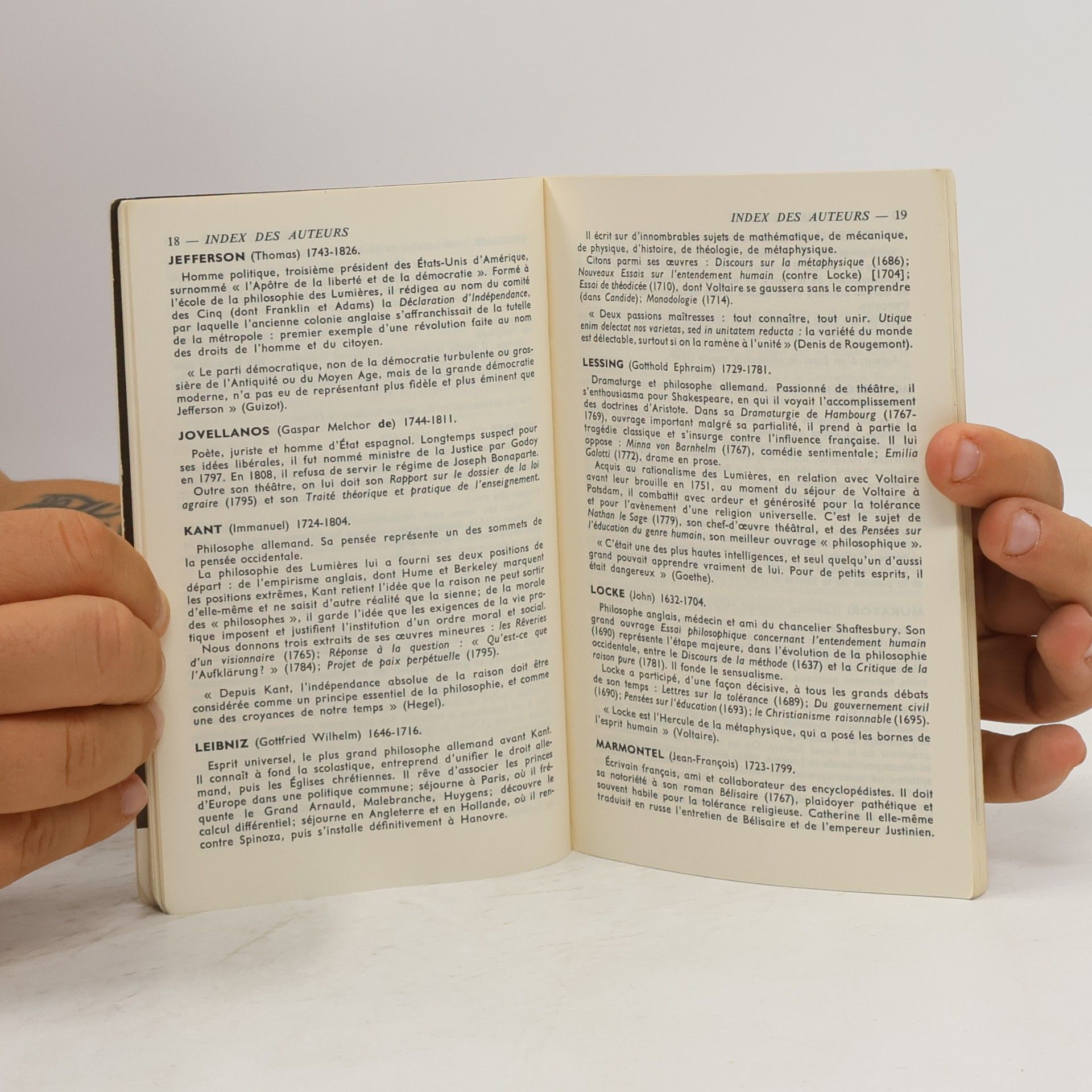Alfred Biedermann La Philosophie des Lumières dans sa Dimension Européenne I